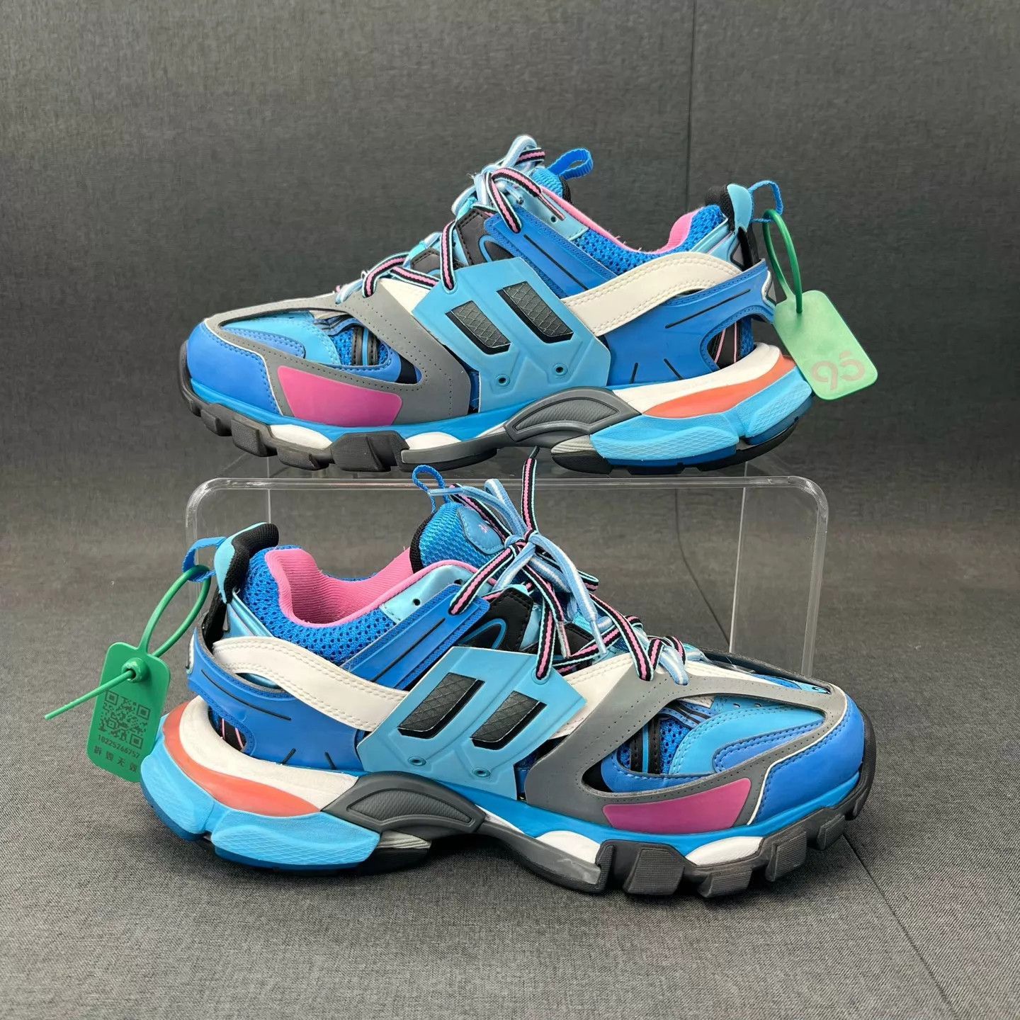 Balenciaga Multi-Color Athletic Sneakers Size 9 Size US 9 / EU 42 - 3 Thumbnail