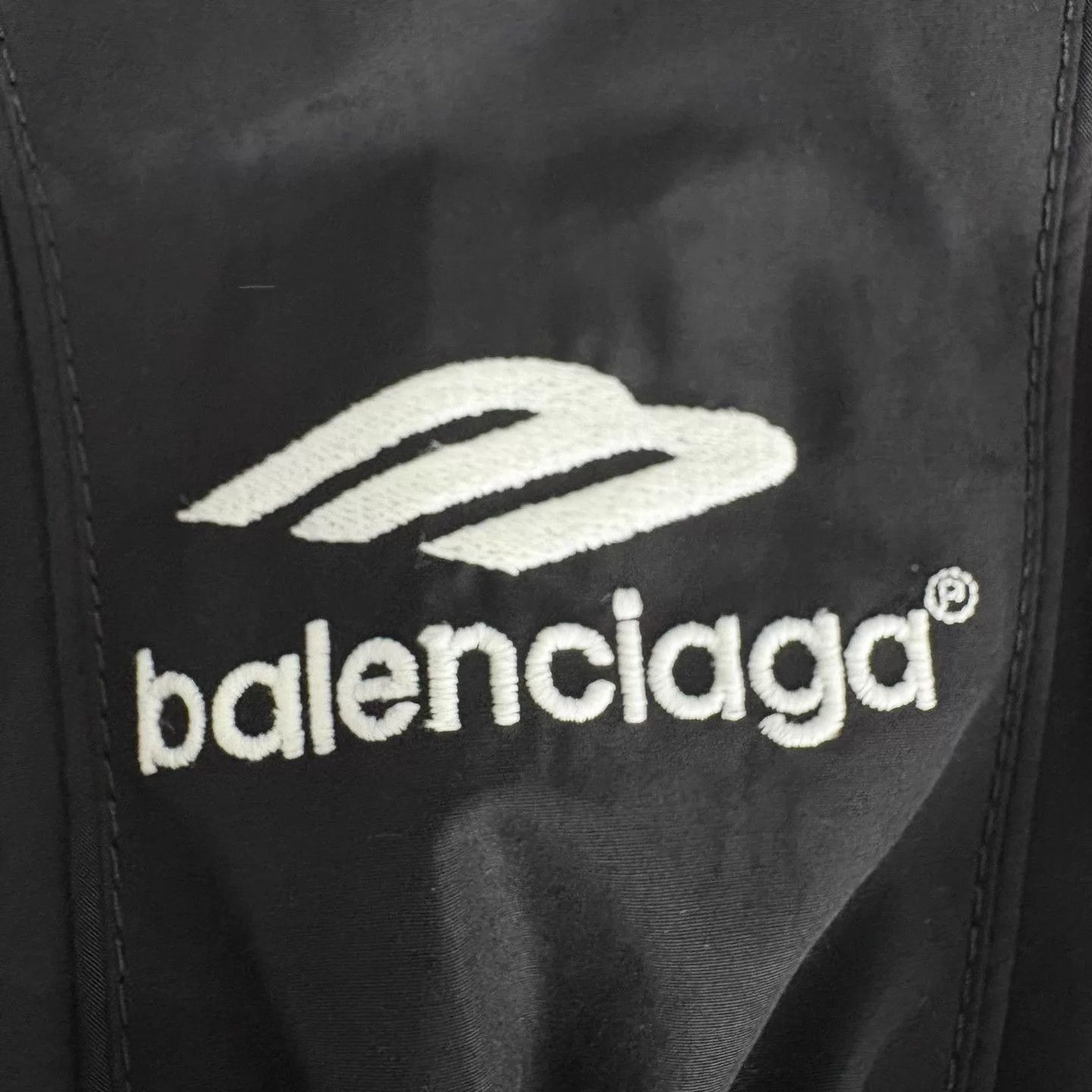 Balenciaga Black Lightweight Zip-Up Jacket Size US S / EU 44-46 / 1 - 8 Thumbnail