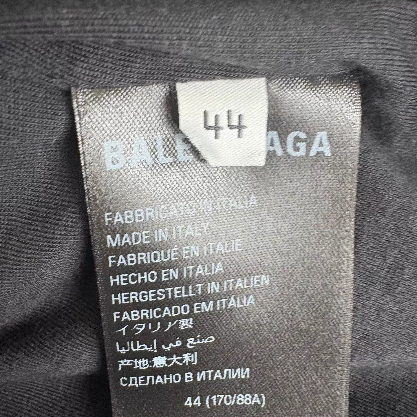 Balenciaga Black Lightweight Zip-Up Jacket Size US S / EU 44-46 / 1 - 5 Thumbnail