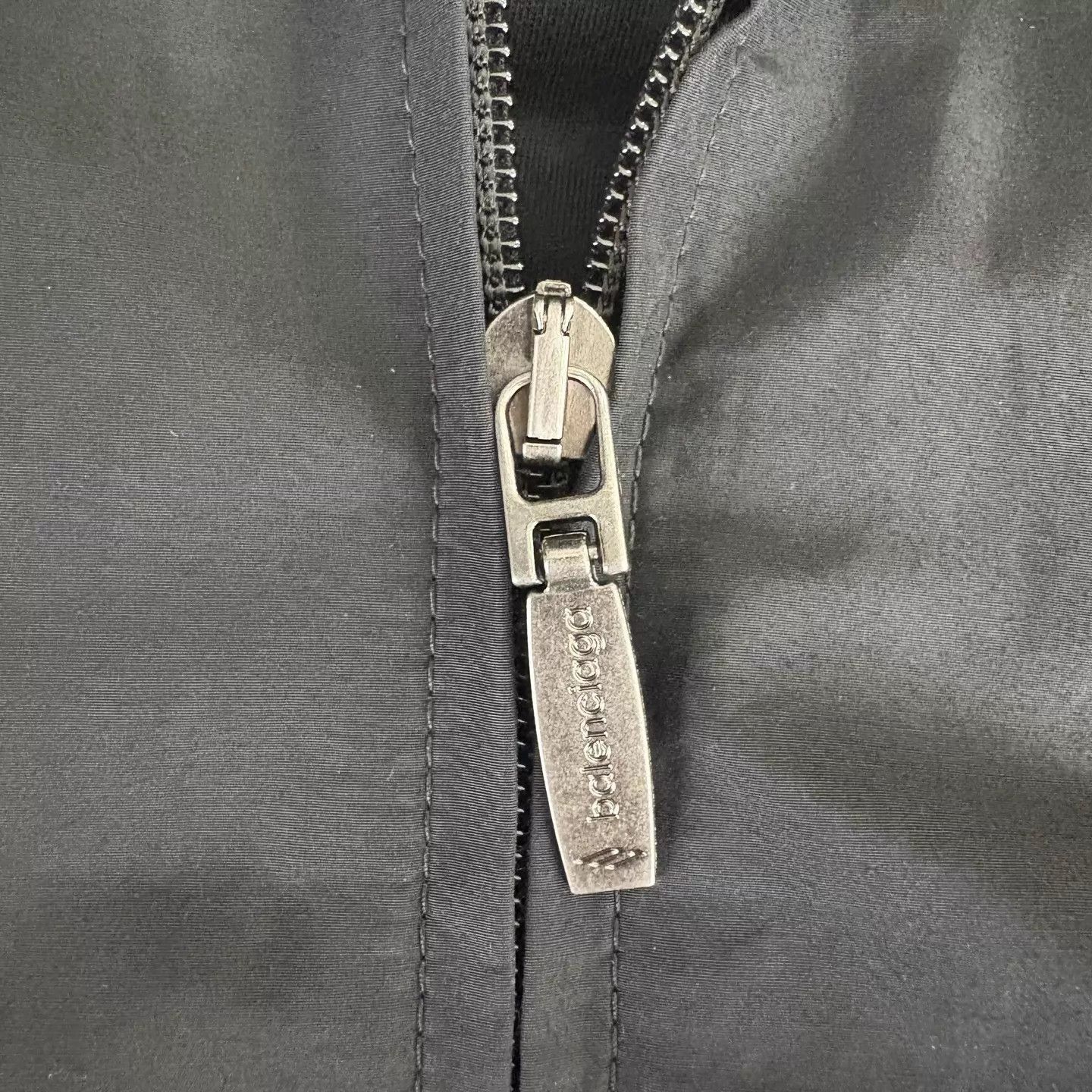Balenciaga Black Lightweight Zip-Up Jacket Size US S / EU 44-46 / 1 - 6 Thumbnail