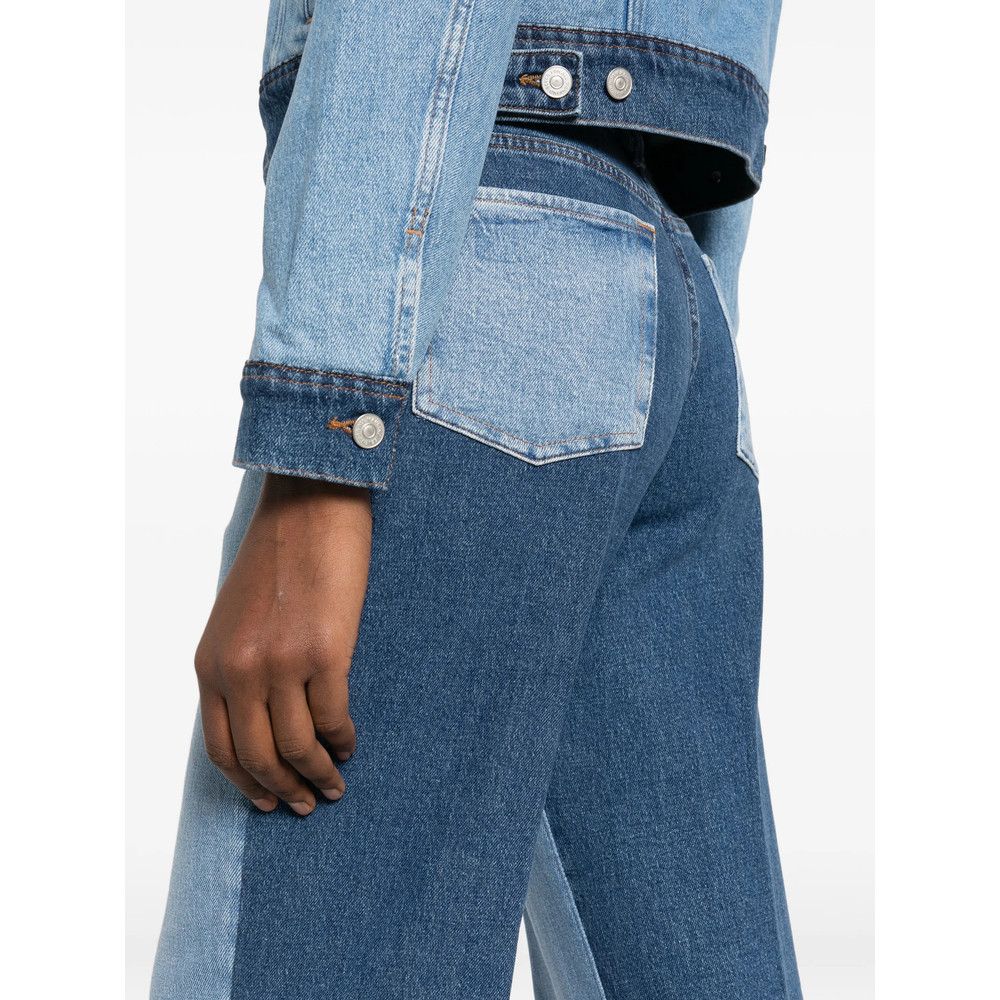 7 For All Mankind 7 For All Mankind BLUE Denim - Straight-Leg Jeans Size 28" / US 6 / IT 42 - 5 Thumbnail