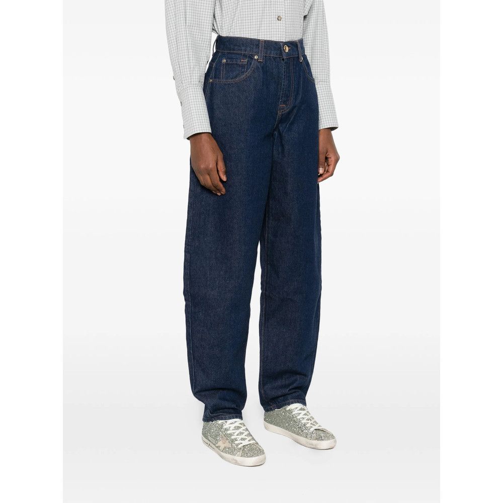 7 For All Mankind 7 For All Mankind BLUE Denim - Wide-Leg Jeans Size 25" / US 0 / IT 36 - 5 Thumbnail