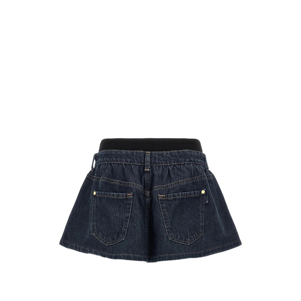 7 For All Mankind 7 For All Mankind BLUE Skirts - A-Line Skirts Size 24" / US 00 / IT 34 - 4 Thumbnail