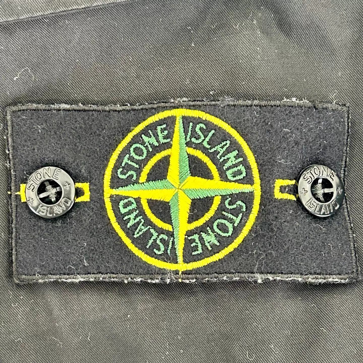 Stone Island Black Zip-Front Utility Jacket Size L Size US L / EU 52-54 / 3 - 7 Thumbnail