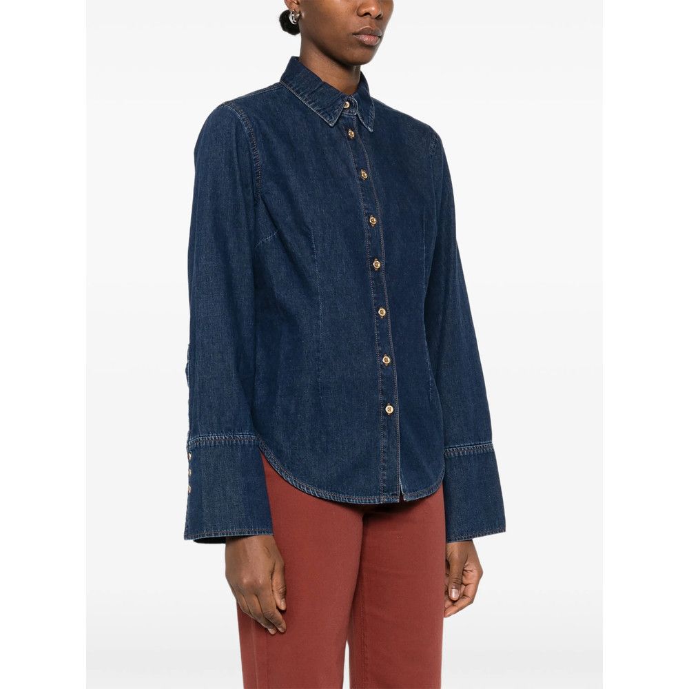 7 For All Mankind 7 For All Mankind BLUE Tops - Shirts Size XS / US 0-2 / IT 36-38 - 4 Thumbnail