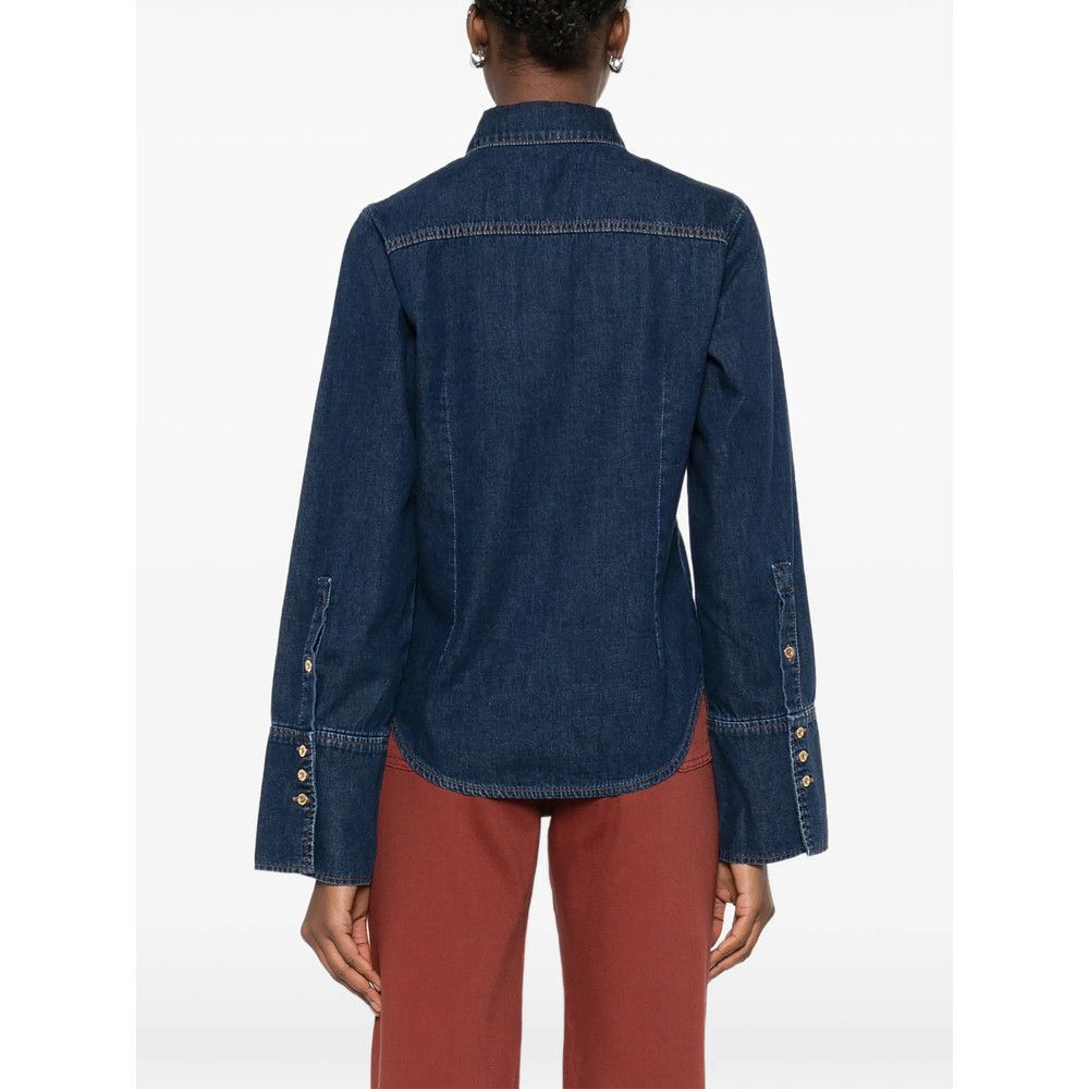7 For All Mankind 7 For All Mankind BLUE Tops - Shirts Size XS / US 0-2 / IT 36-38 - 5 Thumbnail