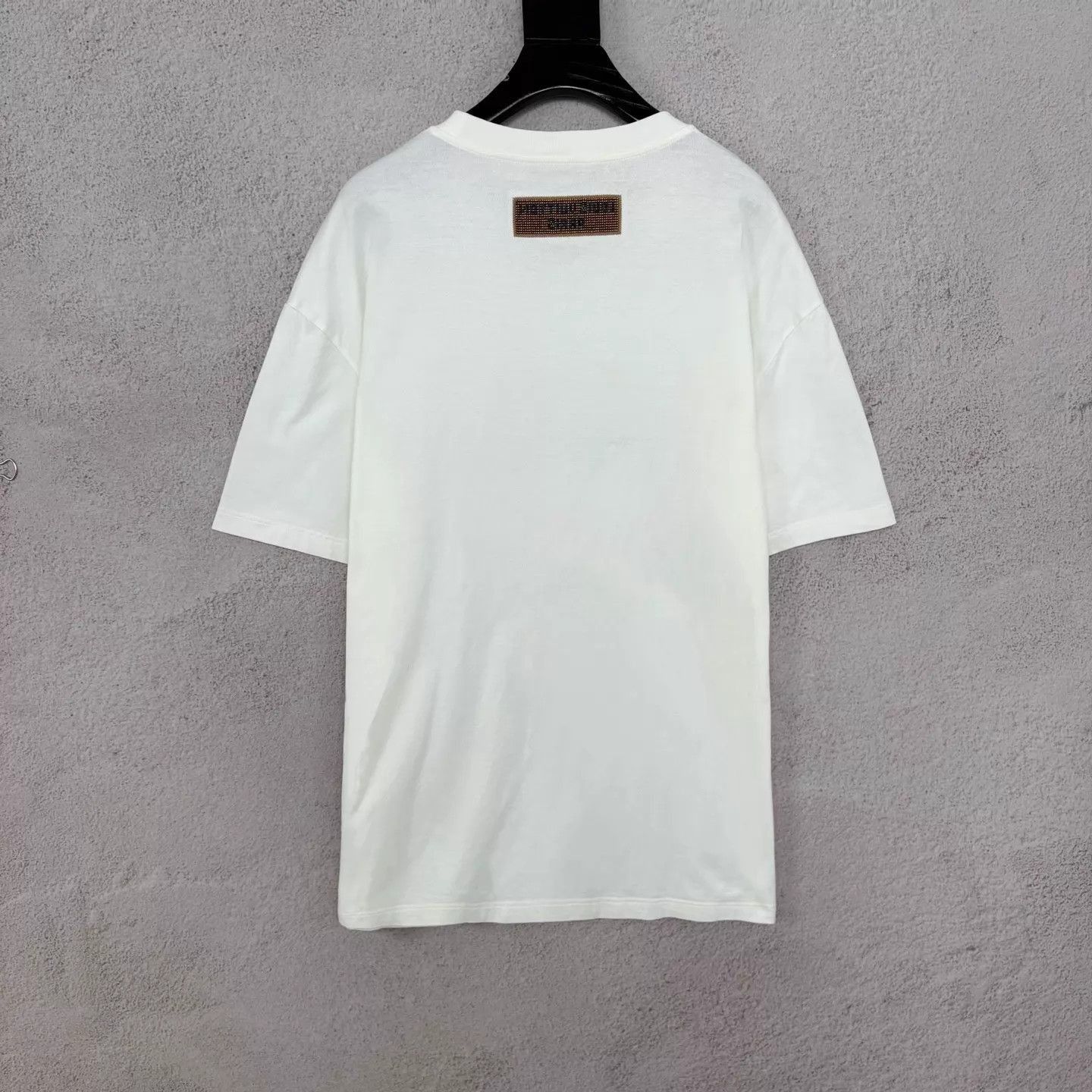 Louis Vuitton White Short Sleeve Graphic T-Shirt Size US XL / EU 56 / 4 - 2 Thumbnail