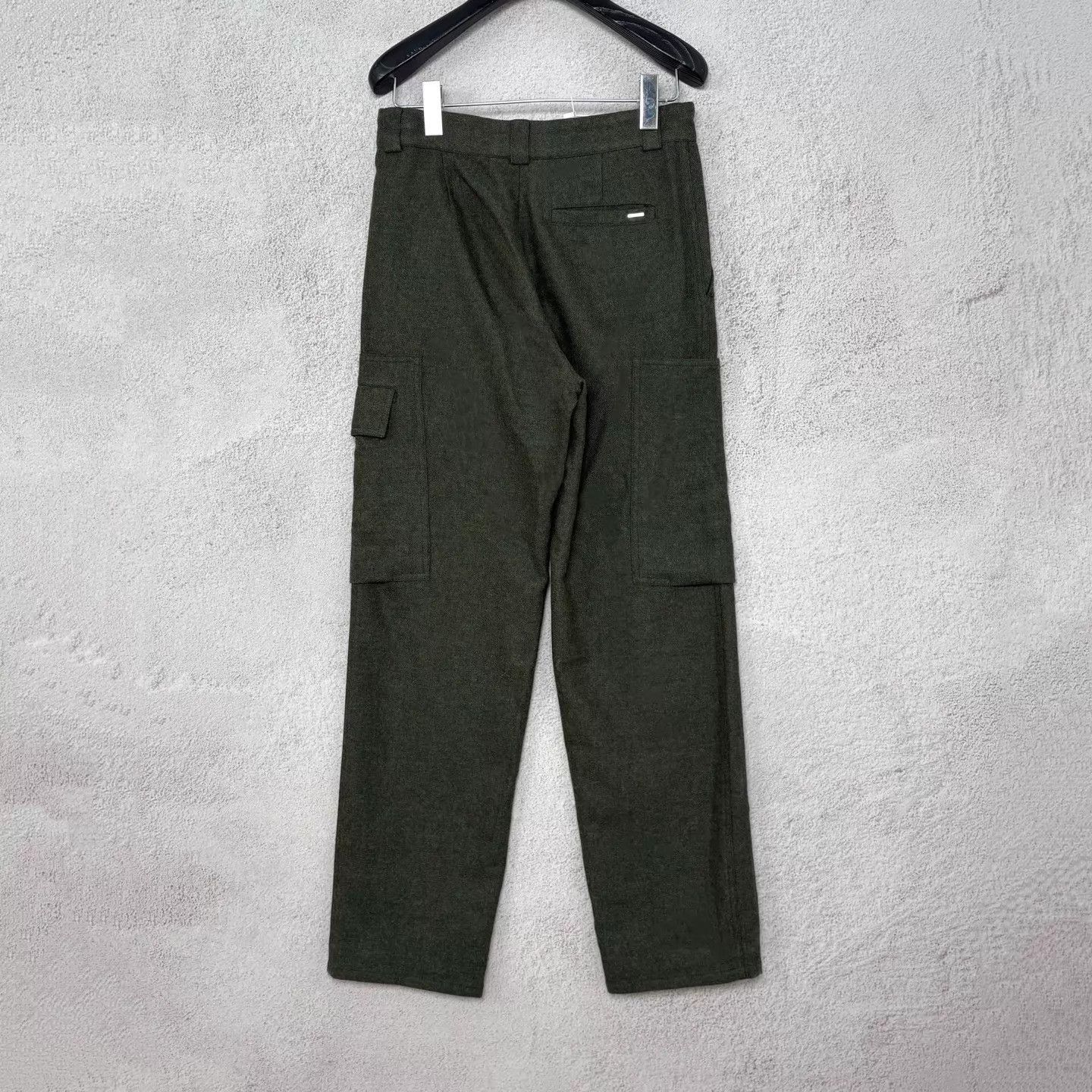 Louis Vuitton Green Cargo Pants with Utility Pockets Size 28 Size US 28 / EU 44 - 2 Thumbnail