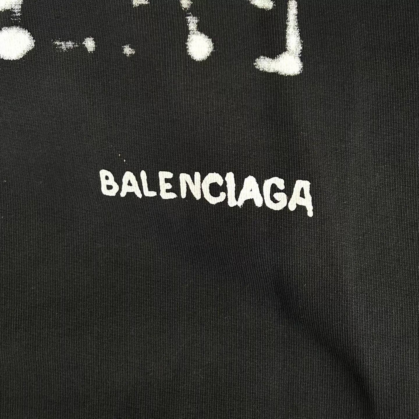 Balenciaga Black Graphic Print Hoodie Size US XS / EU 42 / 0 - 6 Thumbnail