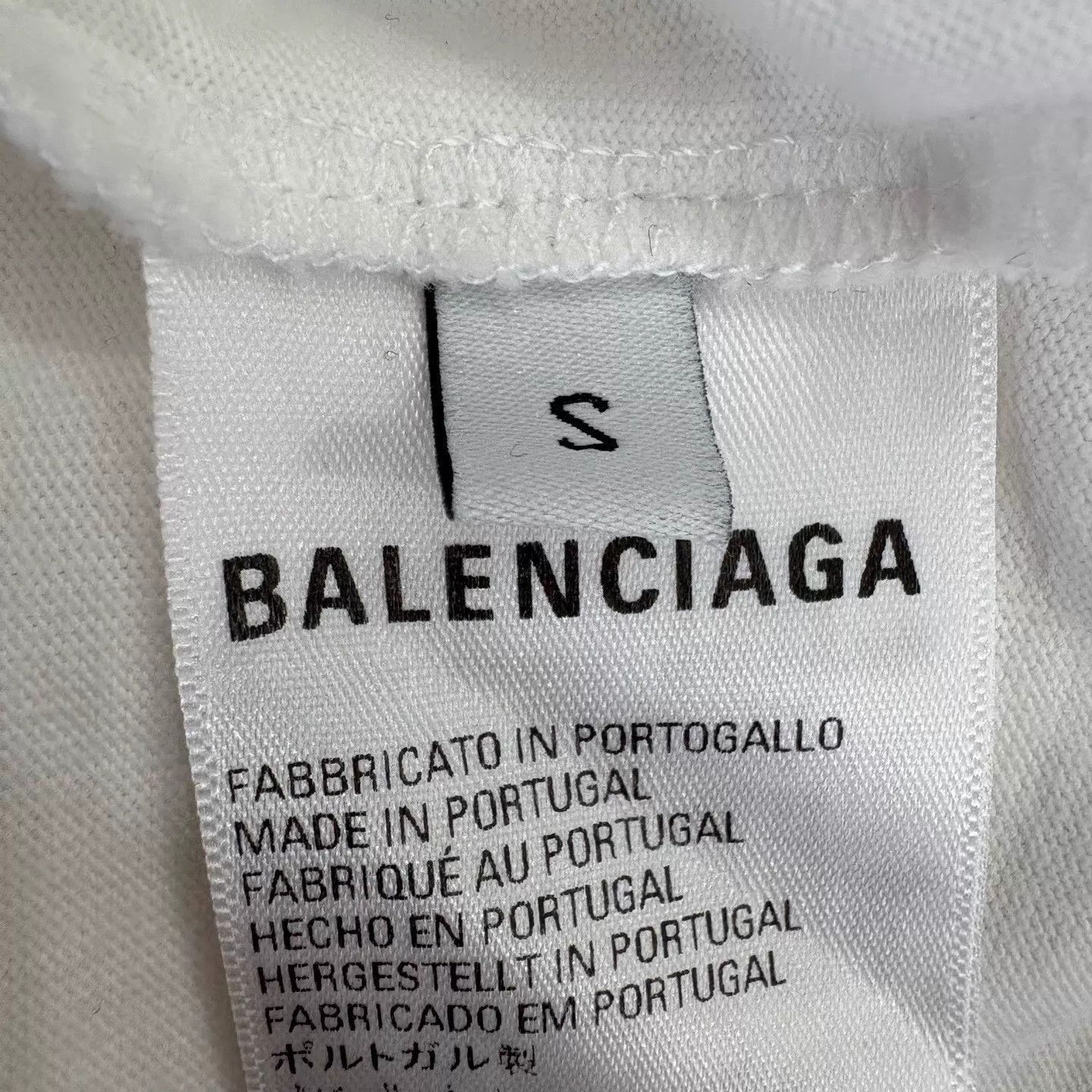 Balenciaga White WFP World Food Programme Graphic T-Shirt Size US S / EU 44-46 / 1 - 5 Thumbnail