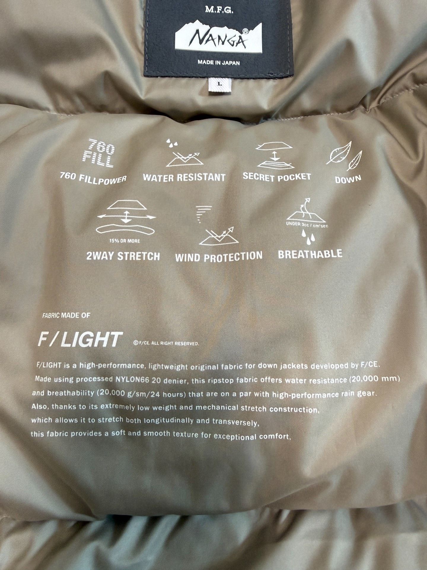 F/CE F/CE x Nanga Minimal Down Jacket Size US L / EU 52-54 / 3 - 6 Thumbnail