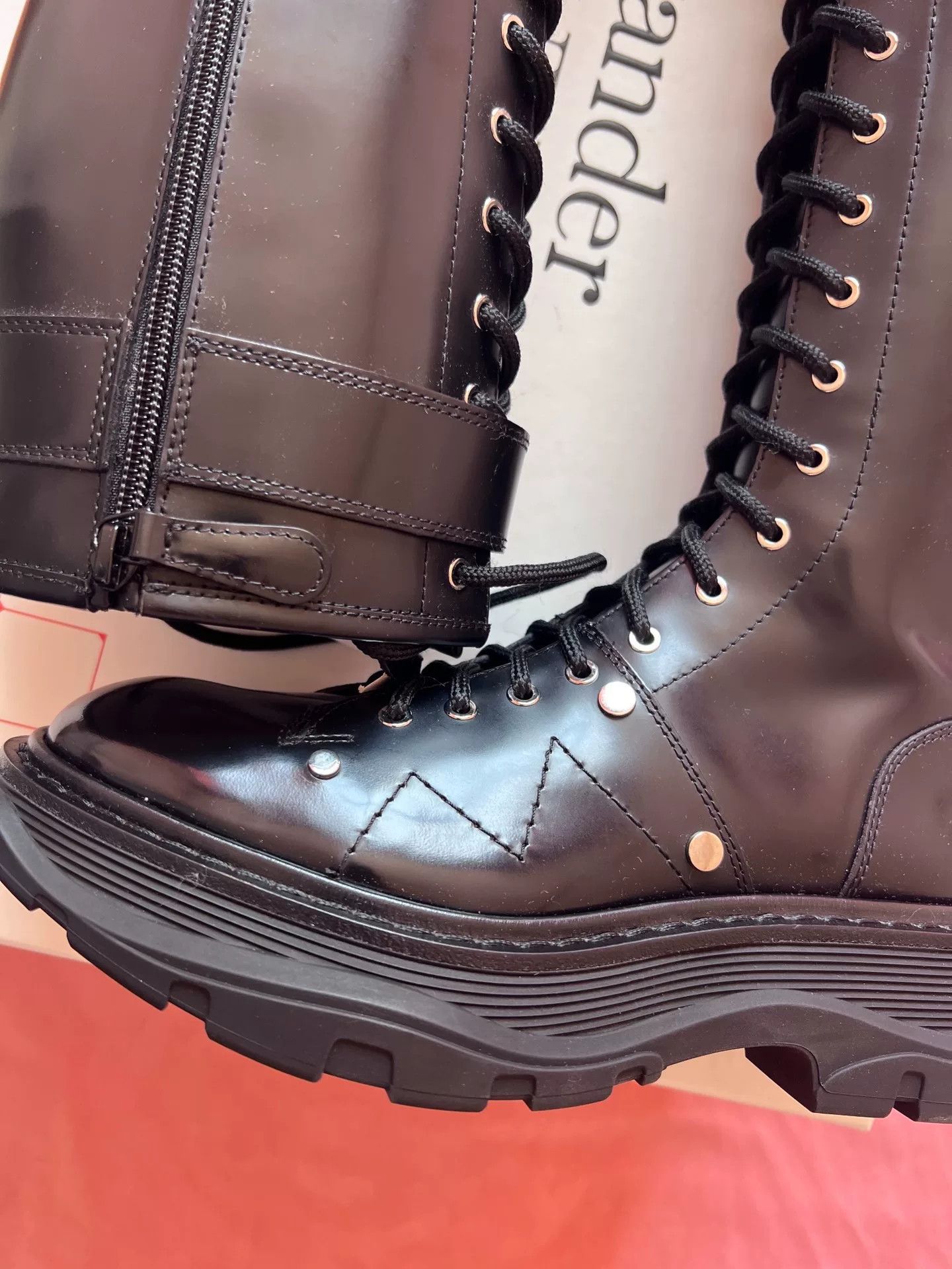 Alexander McQueen Alexander McQueen Tread Boots Size US 6.5 / IT 36.5 - 3 Thumbnail