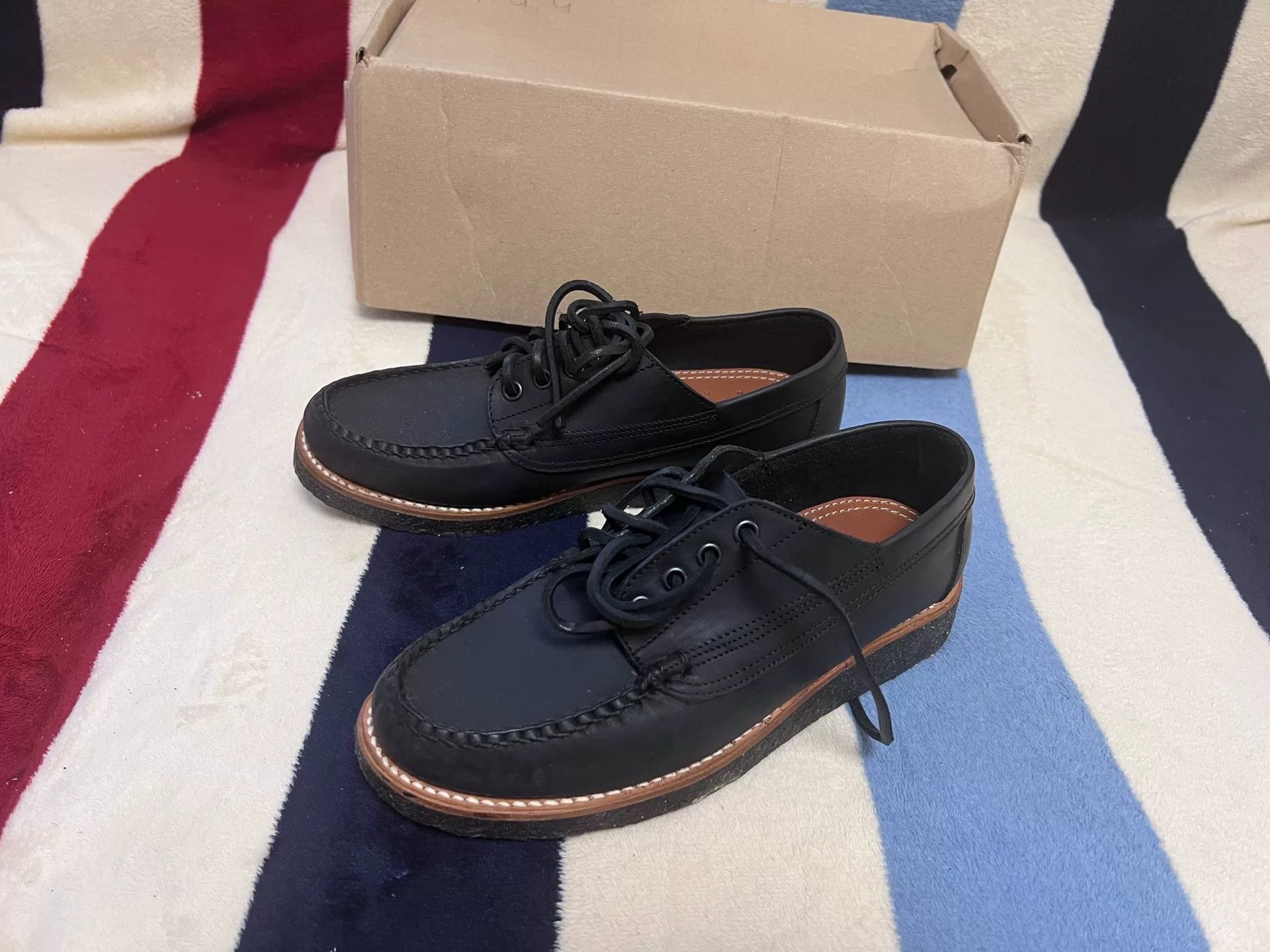Yuketen Yuketen Black Boat Shoes Size US 7 / EU 40 - 2 Thumbnail