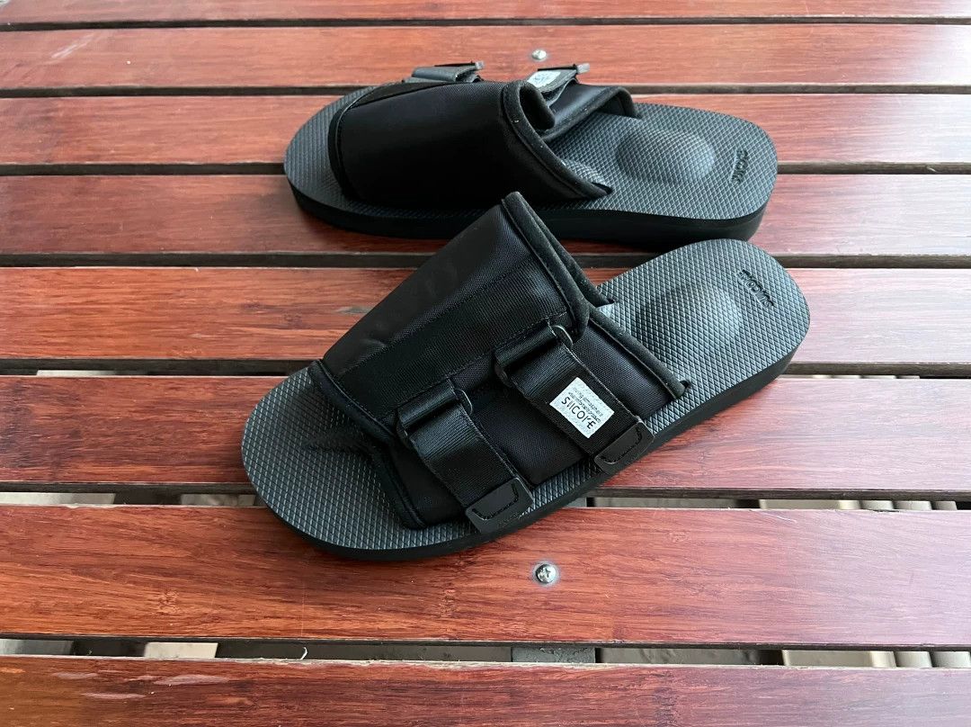 Suicoke Suicoke Kaw-Cab Black V-Sole Slippers US8 Size US 8 / EU 41 - 4 Thumbnail