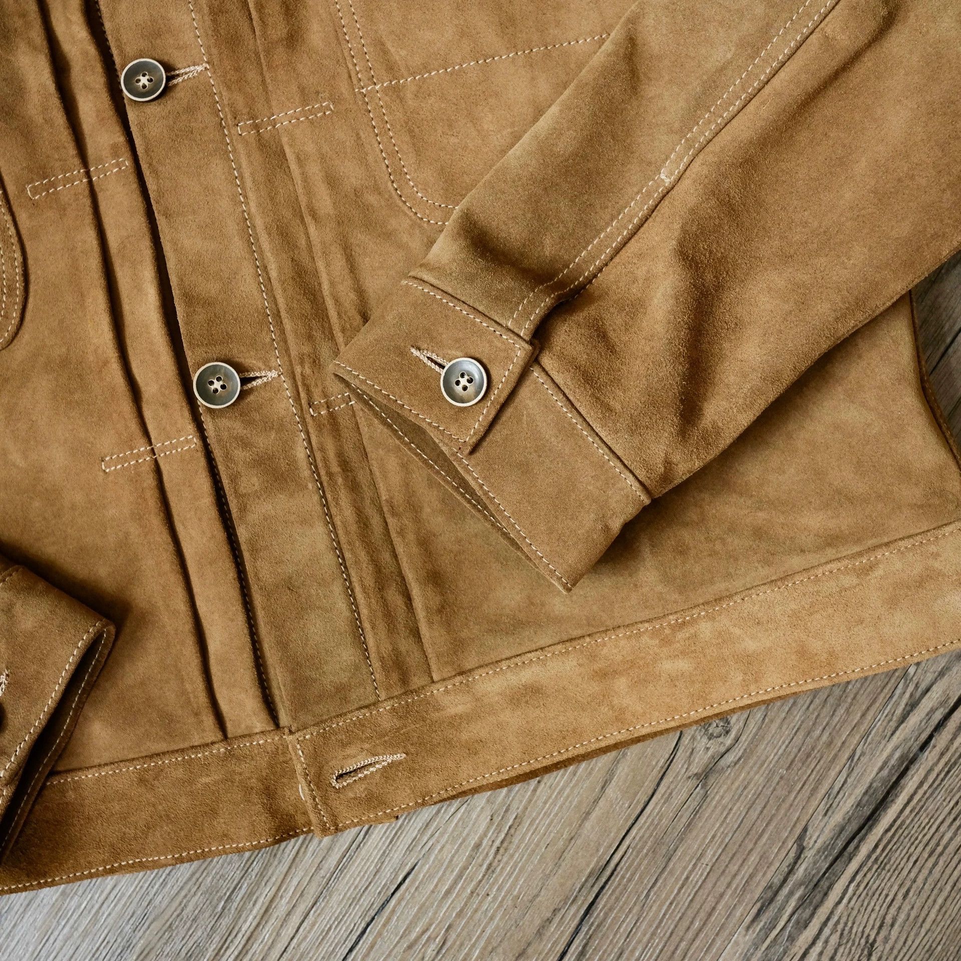 Blue Blanket Blue Blanket Suede Leather Jacket Size US M / EU 48-50 / 2 - 8 Thumbnail