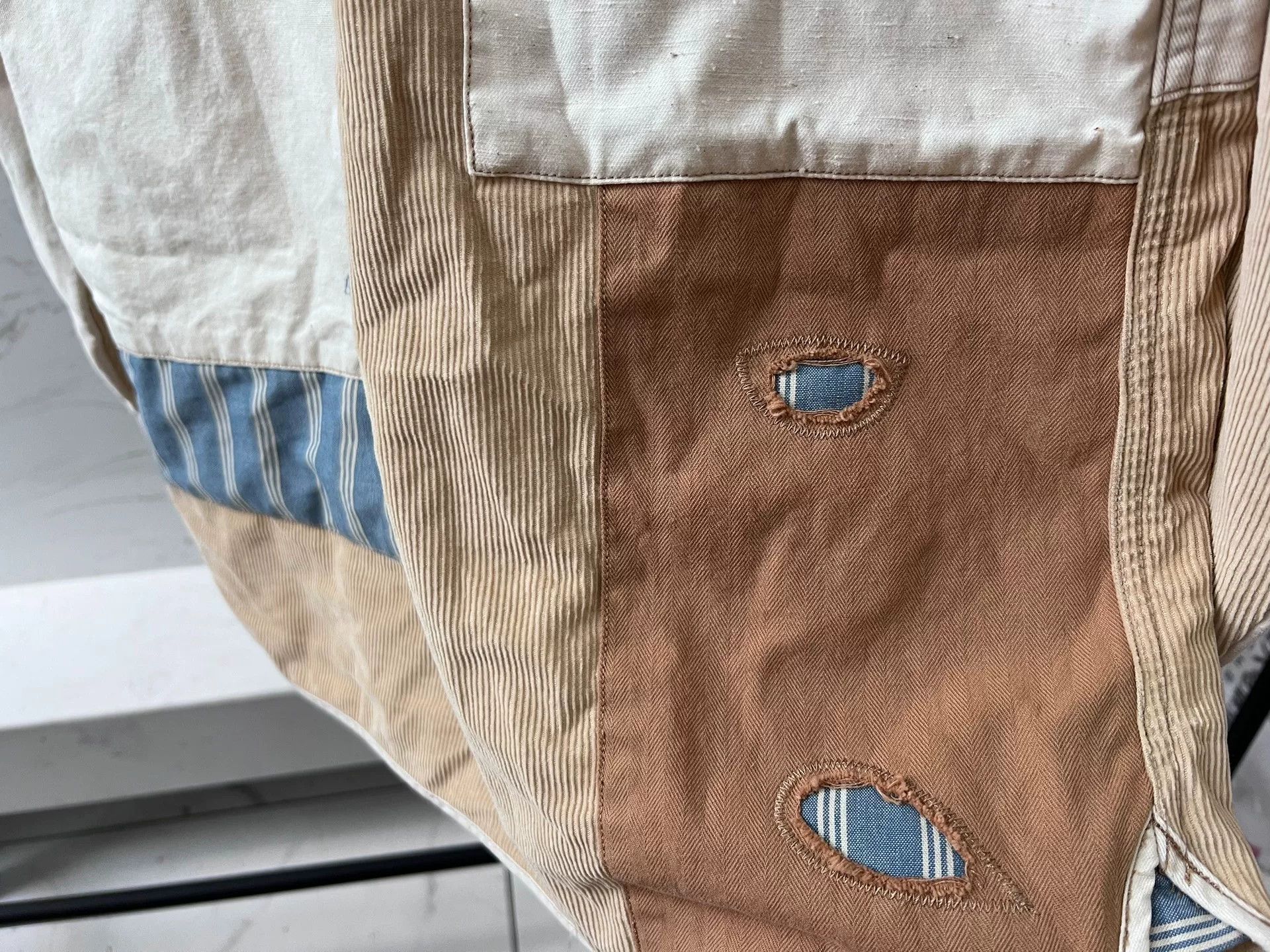 Scotch & Soda Scotch Soda Patchwork Corduroy Shirt Size US M / EU 48-50 / 2 - 9 Thumbnail