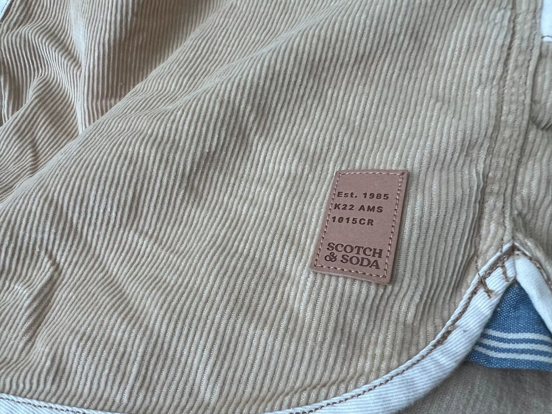 Scotch & Soda Scotch Soda Patchwork Corduroy Shirt Size US M / EU 48-50 / 2 - 4 Thumbnail