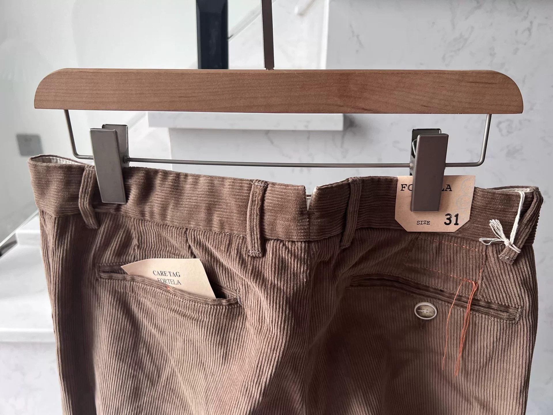 Fortela Fortela Pences Corduroy Casual Pants Size US 31 - 6 Thumbnail