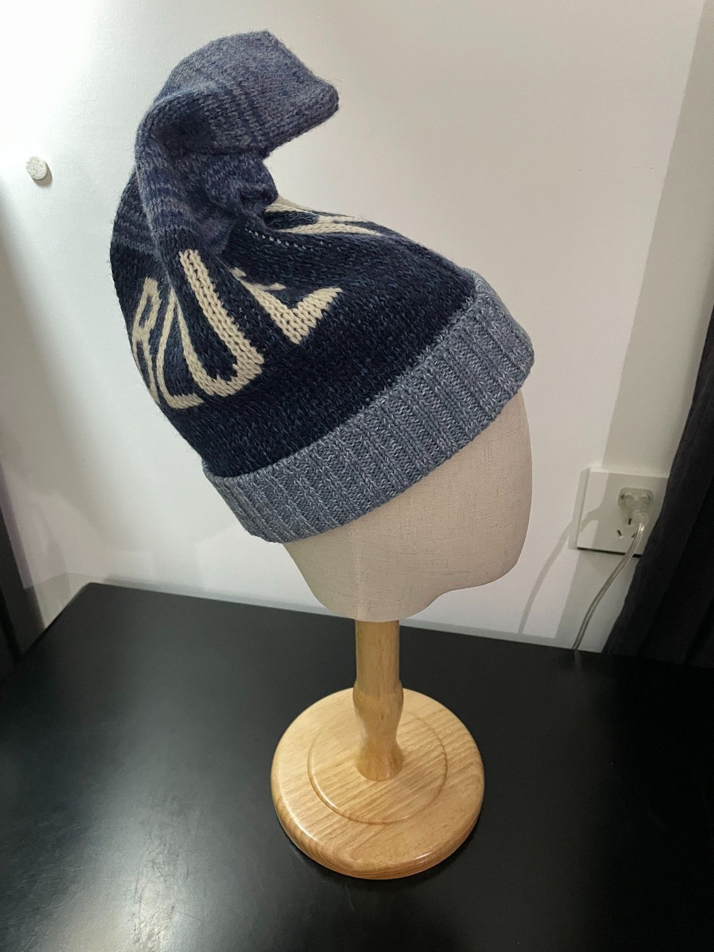 Kapital Kapital Indigo Knit Beanie Size ONE SIZE - 3 Thumbnail