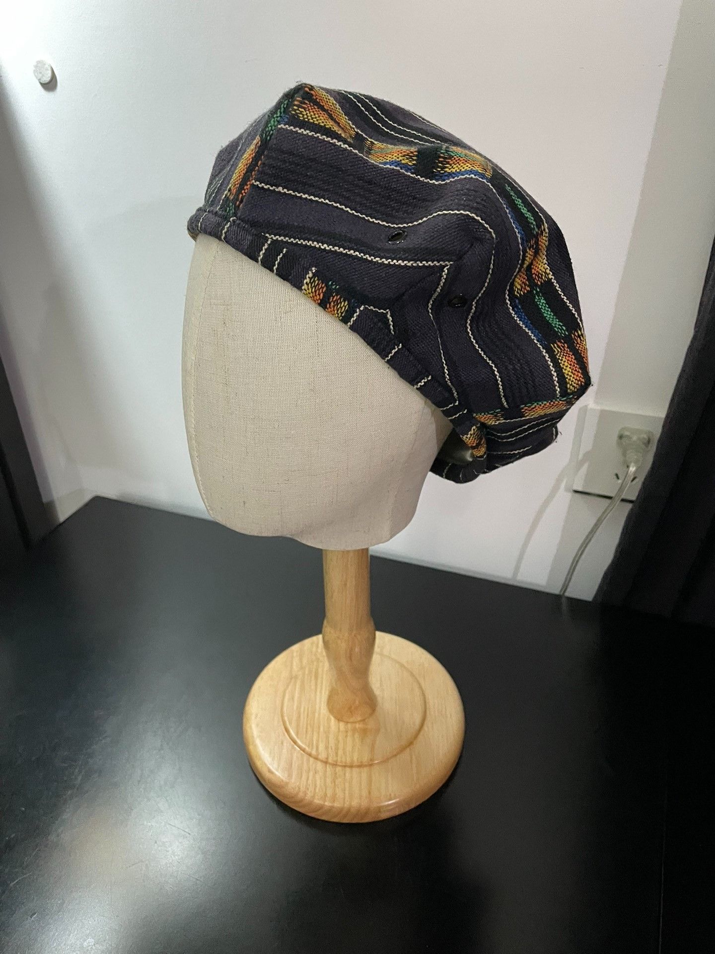 Tenderloin Tenderloin Vintage Rare Ethnic Jacquard Octagonal Hat Size ONE SIZE - 5 Thumbnail