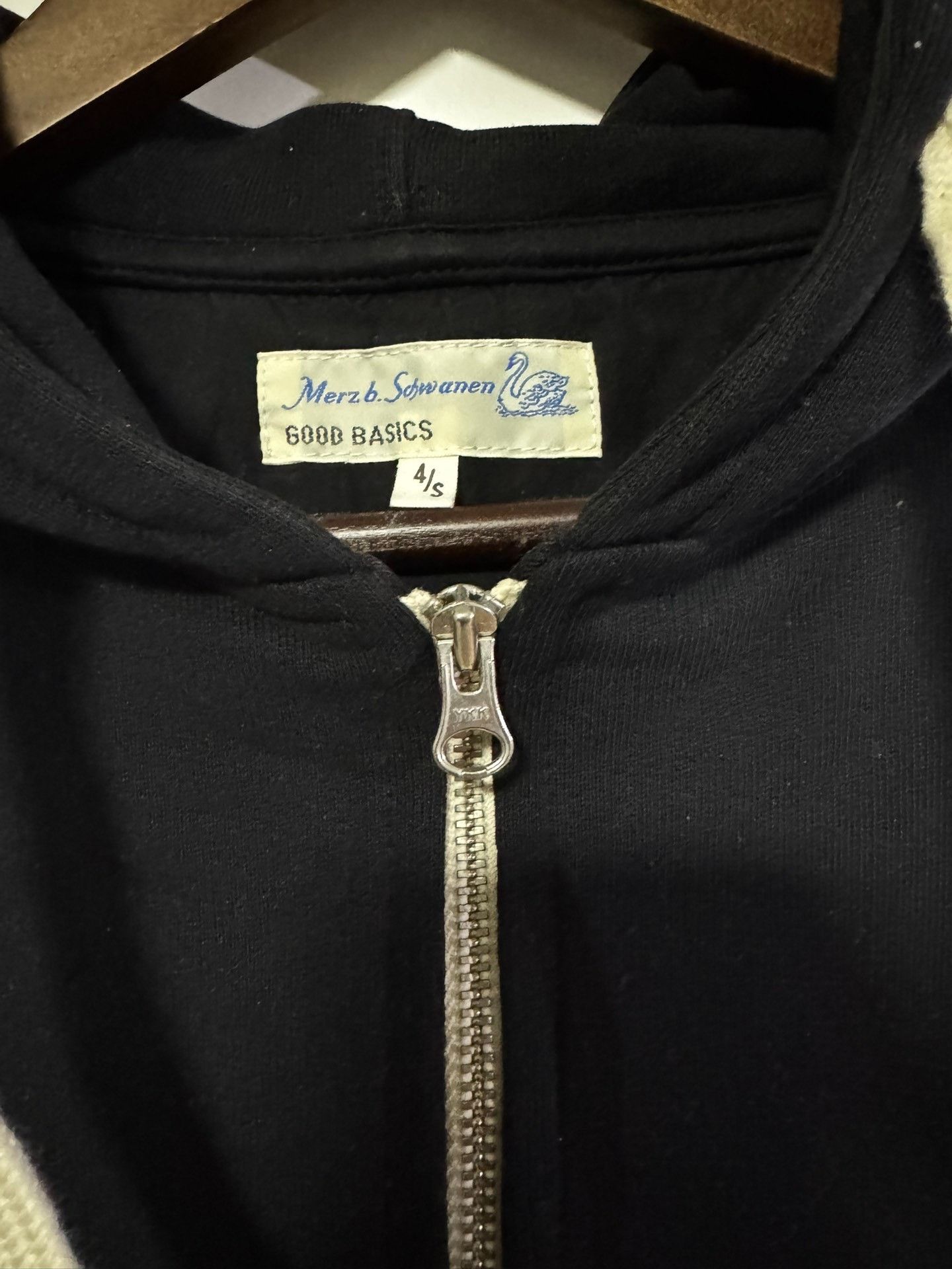 Merz B. Schwanen Merz b.Schwanen Vintage Heavyweight Hoodie Size US S / EU 44-46 / 1 - 5 Thumbnail