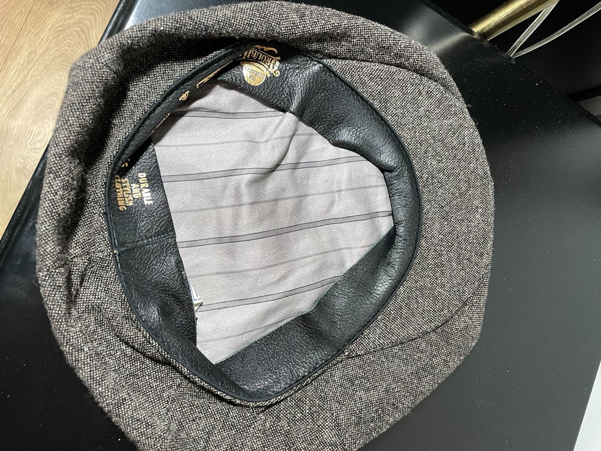 Orgueil Orgueil Gray Wool Vintage Newsboy Cap Size ONE SIZE - 2 Thumbnail
