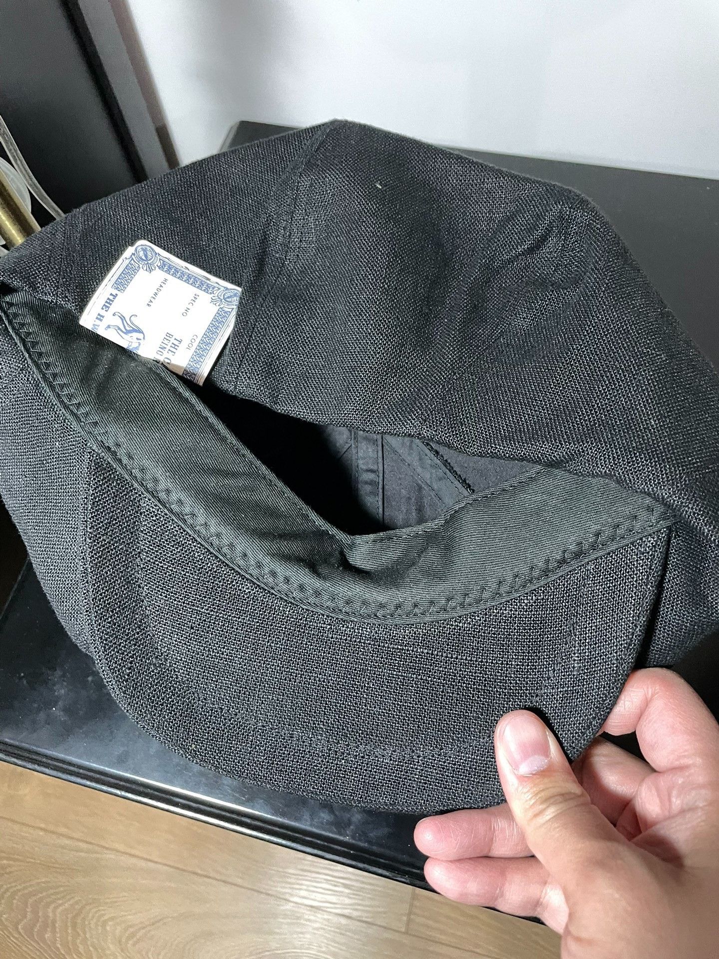 THE H.W.DOG&CO. H.W.Dog Summer Linen Gentleman Hat Size ONE SIZE - 4 Thumbnail
