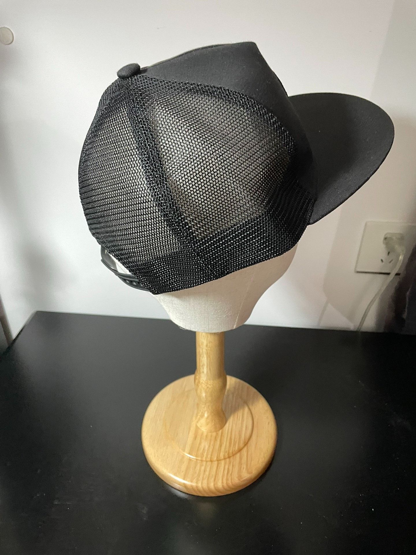 Descendant Descendant Little Whale Black Flat Brim Cap Size ONE SIZE - 3 Thumbnail