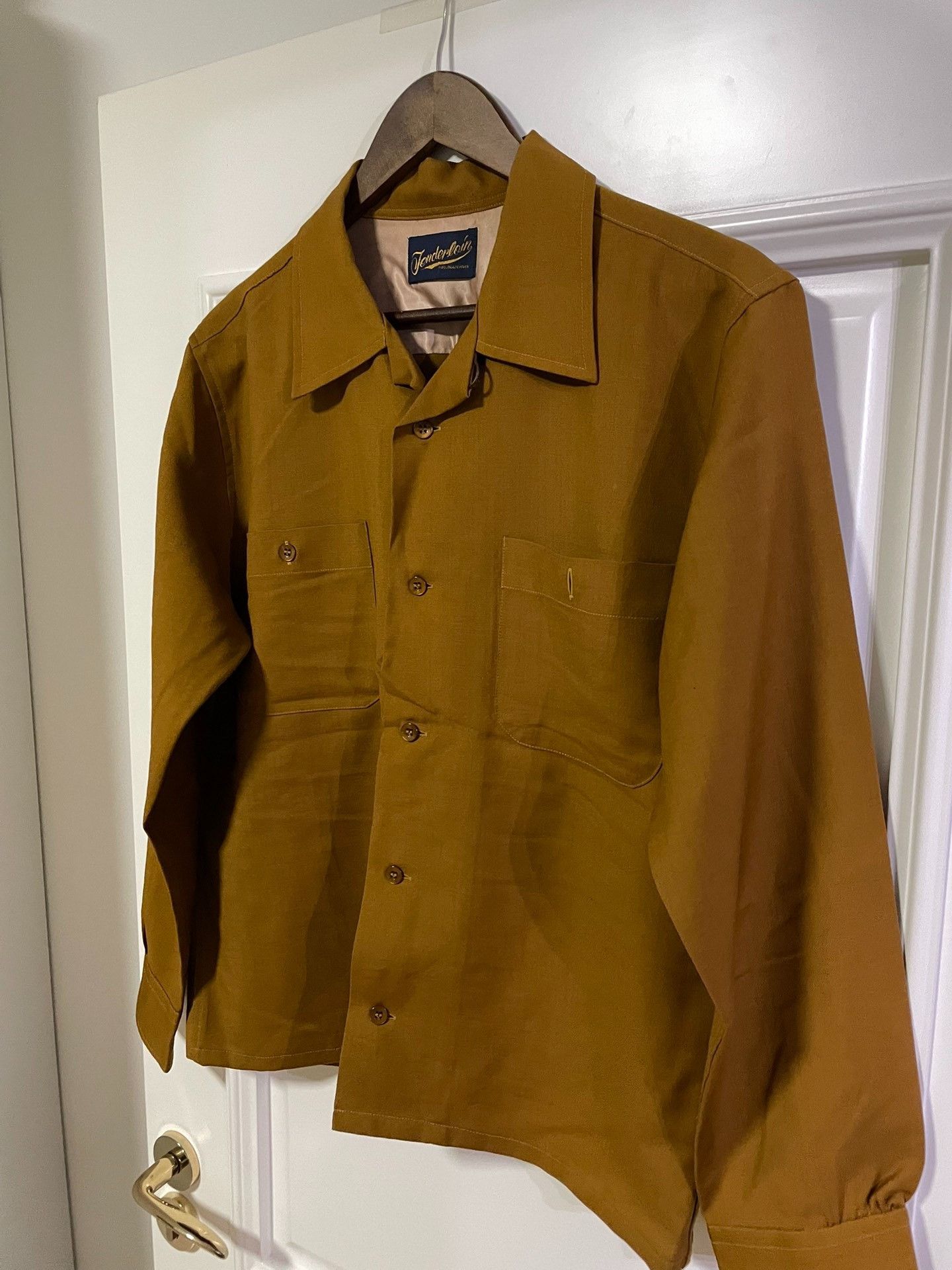 Tenderloin Tenderloin Yellow Vintage Wool Shirt Size US M / EU 48-50 / 2 - 4 Thumbnail