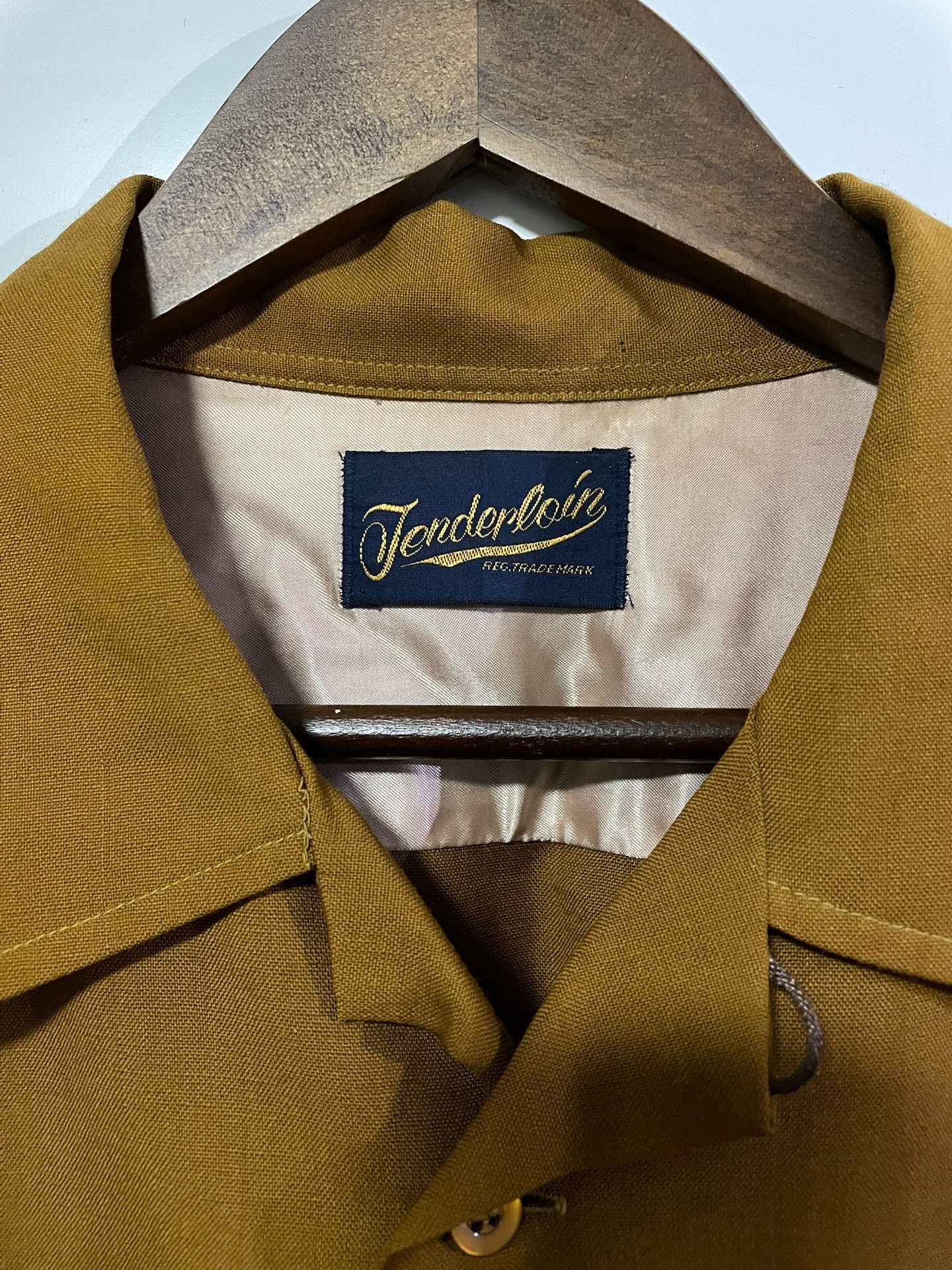 Tenderloin Tenderloin Yellow Vintage Wool Shirt Size US M / EU 48-50 / 2 - 3 Thumbnail