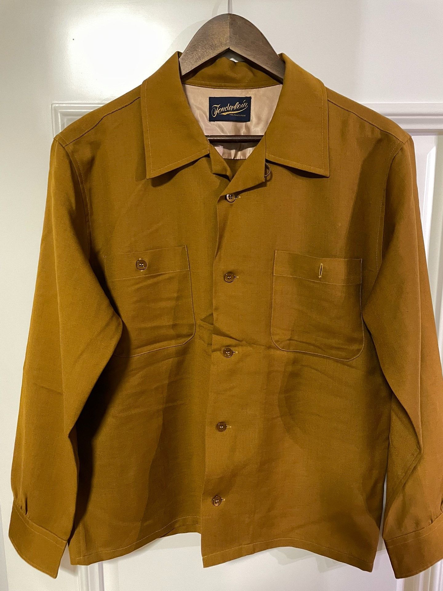 Tenderloin Tenderloin Yellow Vintage Wool Shirt Size US M / EU 48-50 / 2 - 2 Thumbnail