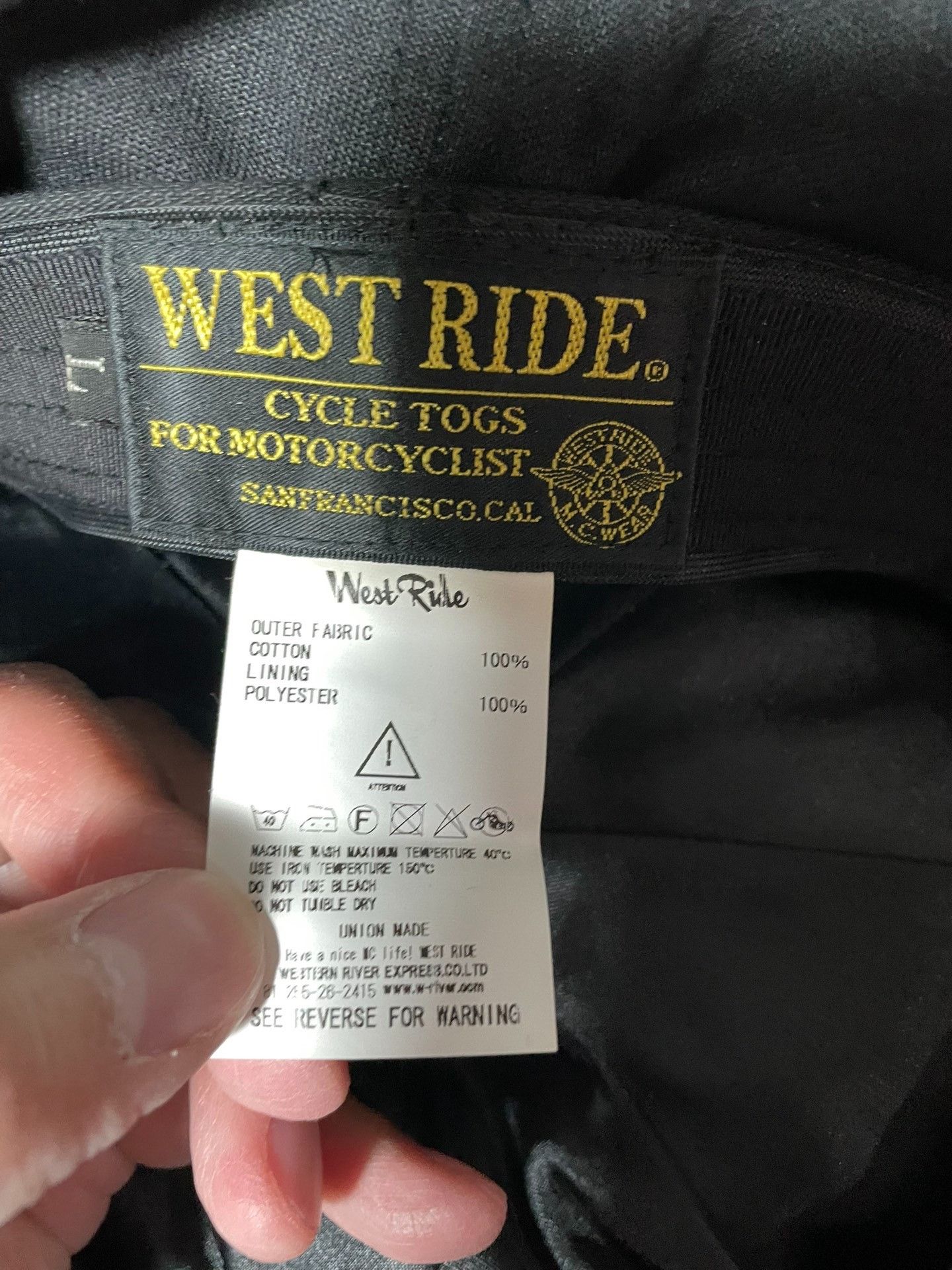 WEST RIDE West Ride Black Vintage Newsboy Cap Size ONE SIZE - 4 Thumbnail