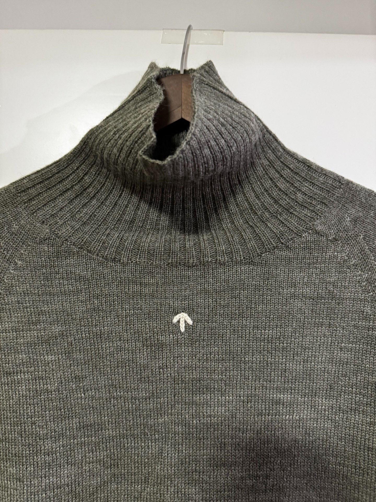 Nigel Cabourn Nigel Cabourn WWII Men's Green Turtleneck Size US M / EU 48-50 / 2 - 3 Thumbnail