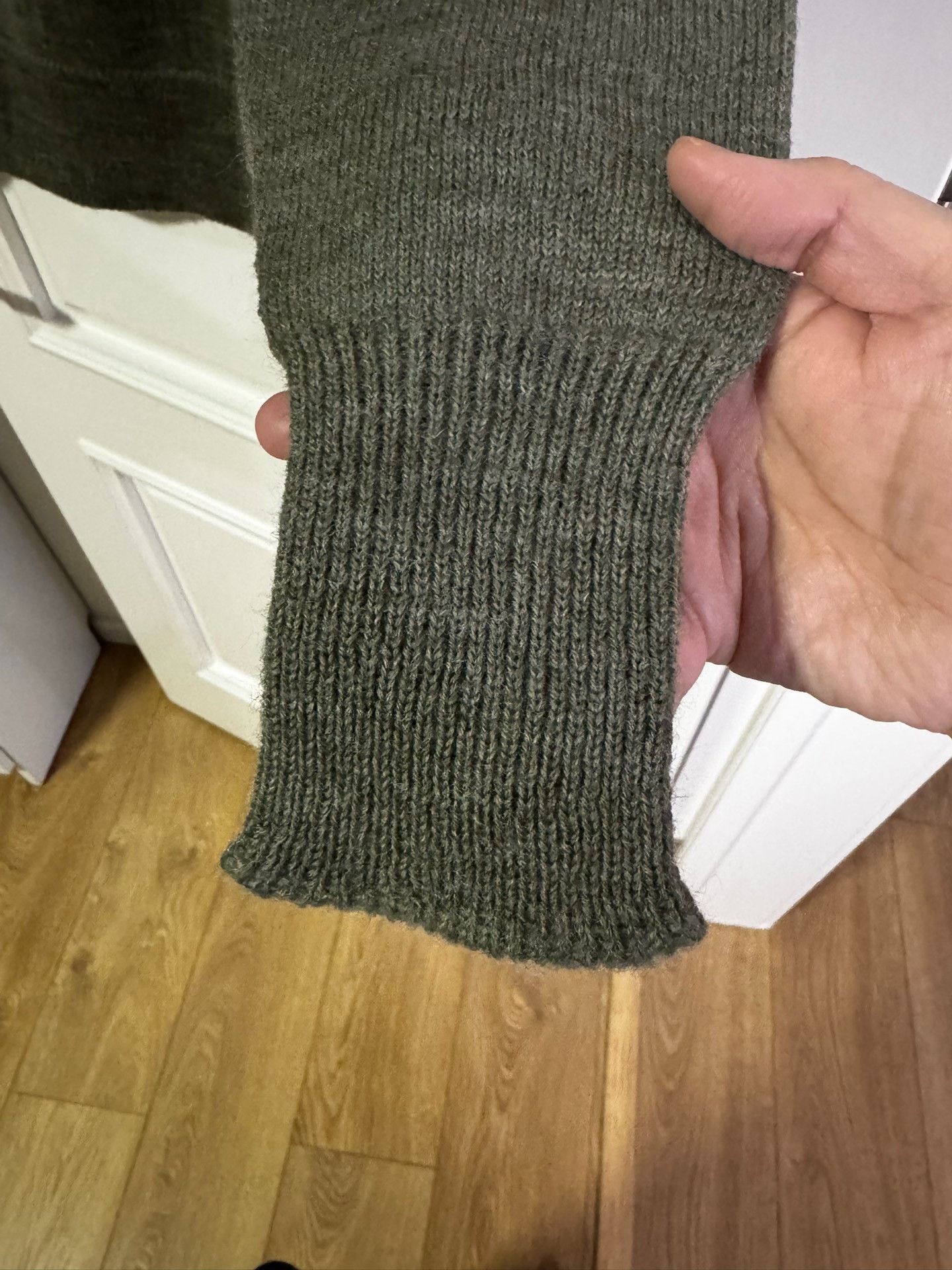 Nigel Cabourn Nigel Cabourn WWII Men's Green Turtleneck Size US M / EU 48-50 / 2 - 5 Thumbnail
