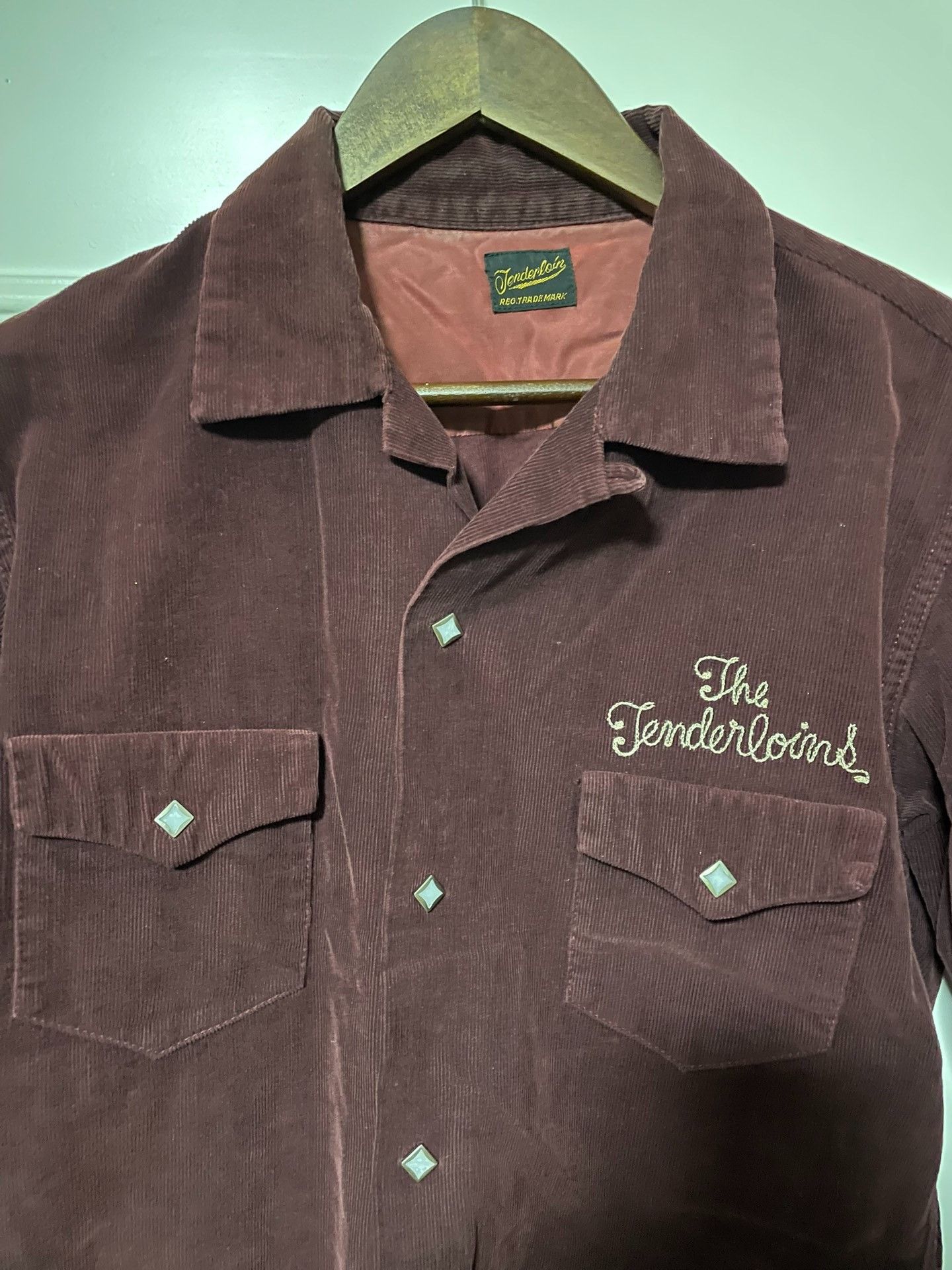 Tenderloin Tenderloin Red Corduroy Shirt Size US S / EU 44-46 / 1 - 2 Thumbnail