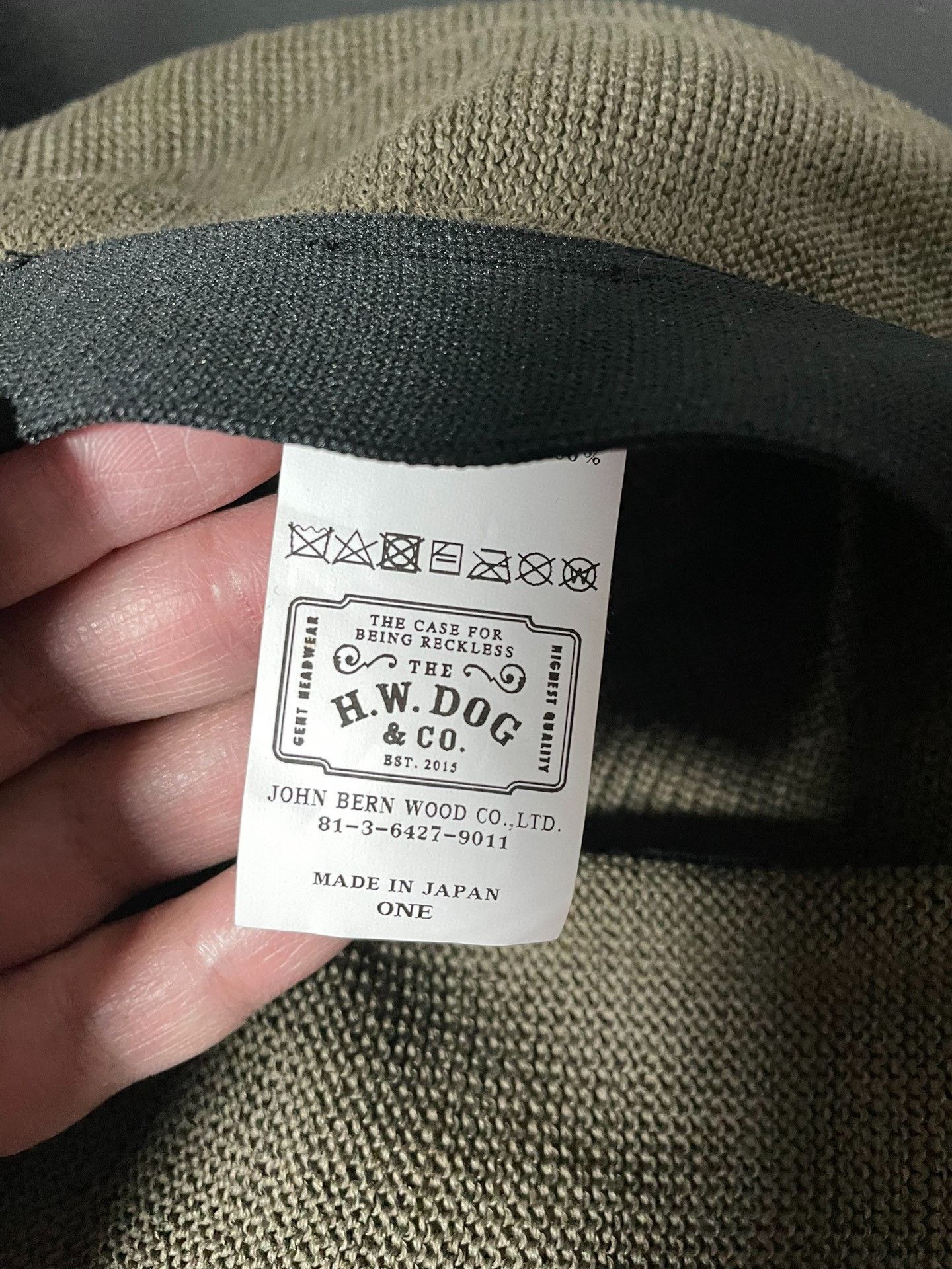 THE H.W.DOG&CO. H.W.Dog Summer Green Beret Size ONE SIZE - 2 Thumbnail