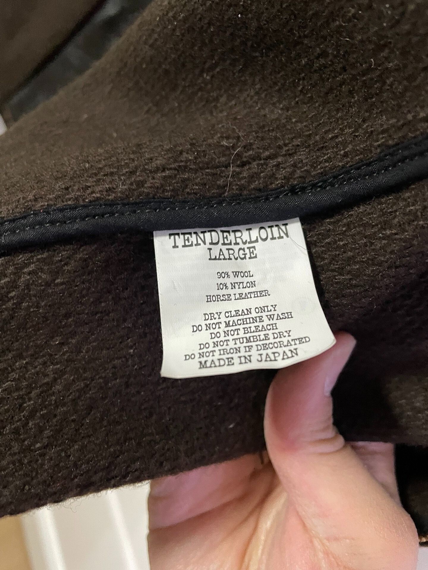 Tenderloin Tenderloin T Melton Wool Jacket Size US L / EU 52-54 / 3 - 6 Thumbnail