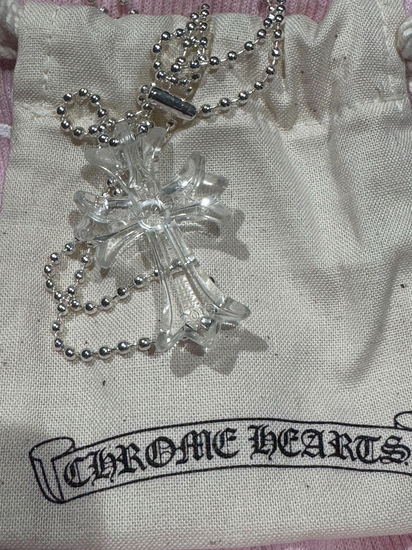 Chrome Hearts Chrome Hearts Cross Pendant Necklace Size ONE SIZE - 2 Thumbnail