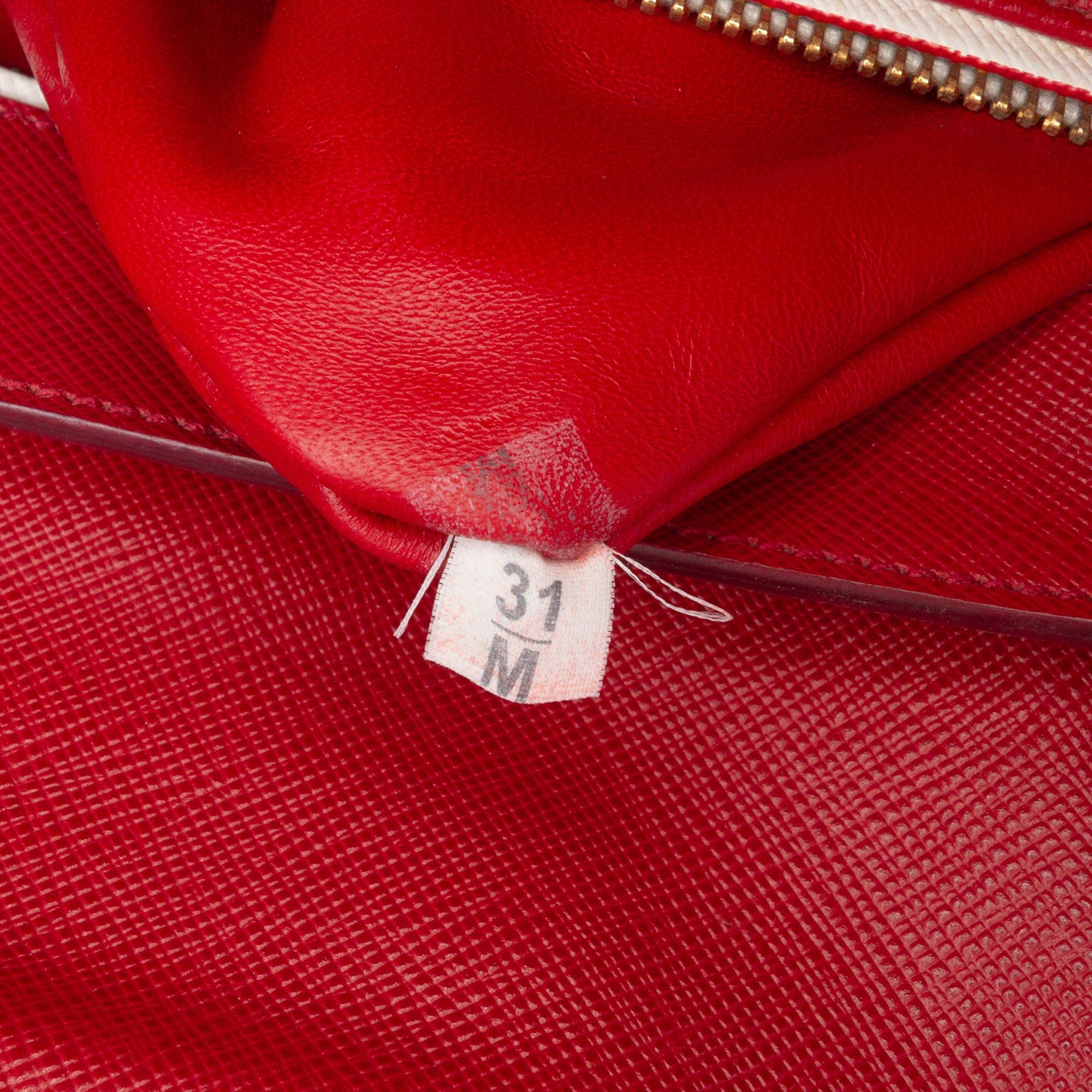 Prada Bicolor Saffiano Turnlock Satchel Size ONE SIZE - 6 Thumbnail
