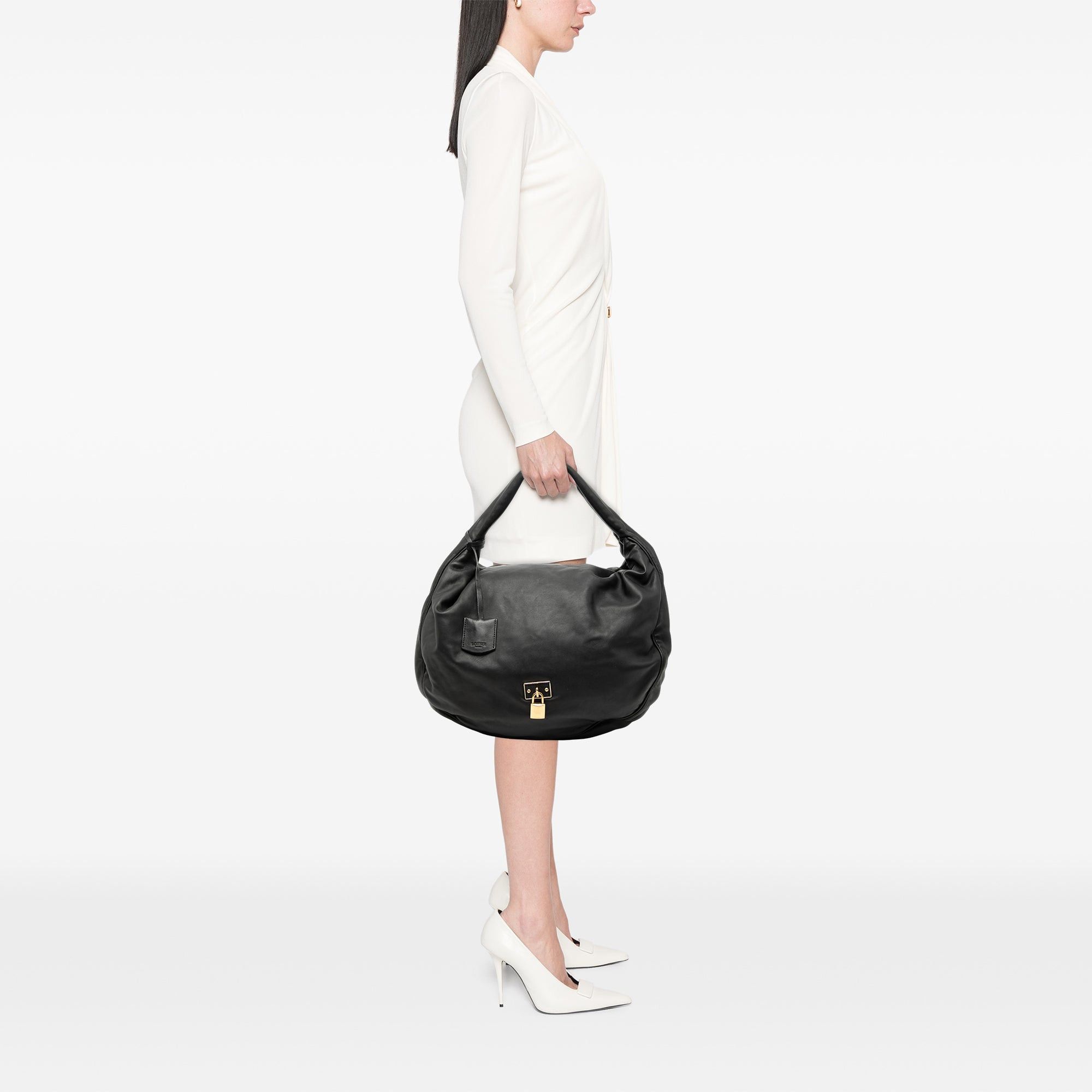 Loewe Leather Padlock Calle Hobo Size ONE SIZE - 7 Thumbnail