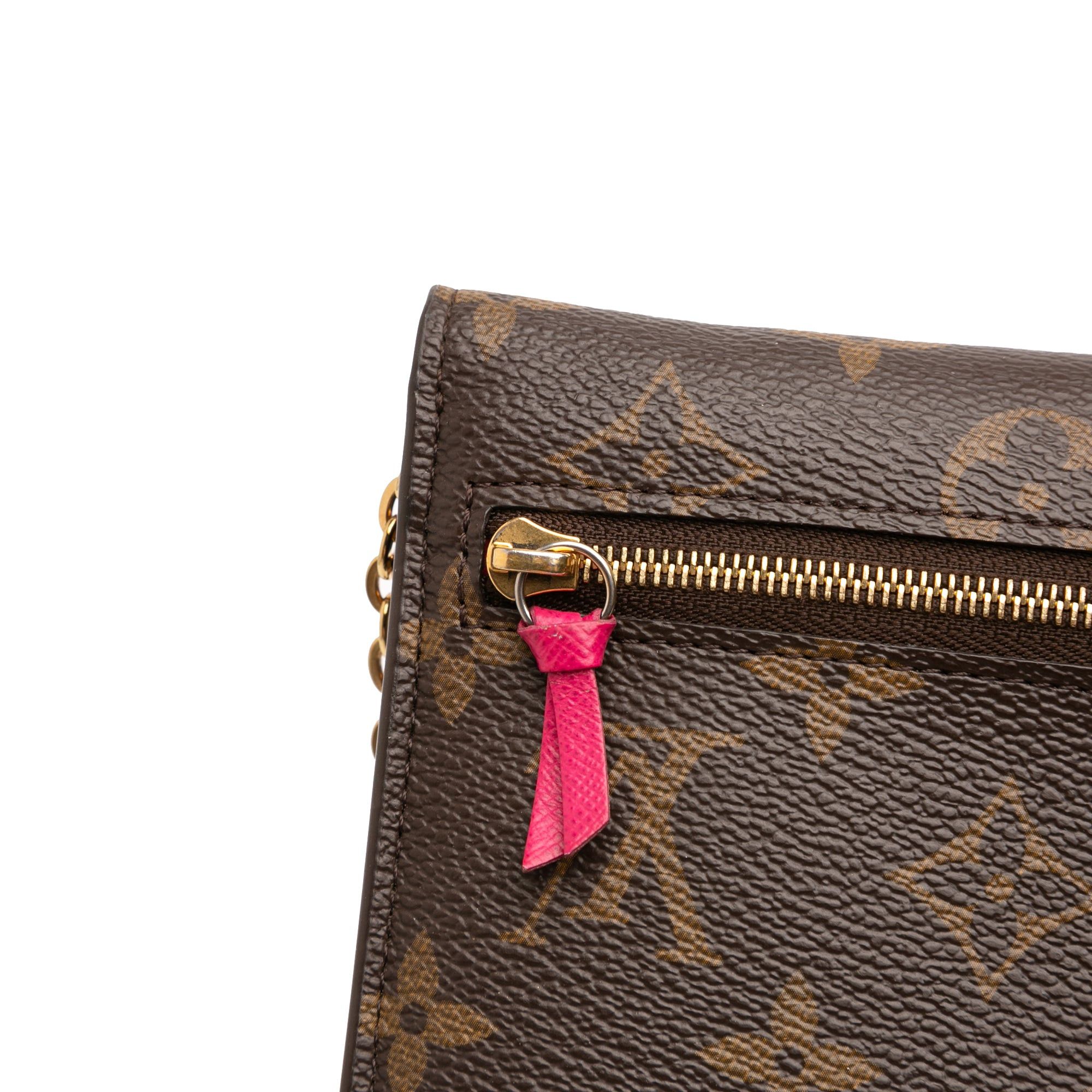 Louis Vuitton Monogram Christmas Animation Bears on Skis Pochette Weekend Chain Wallet Size ONE SIZE - 8 Thumbnail