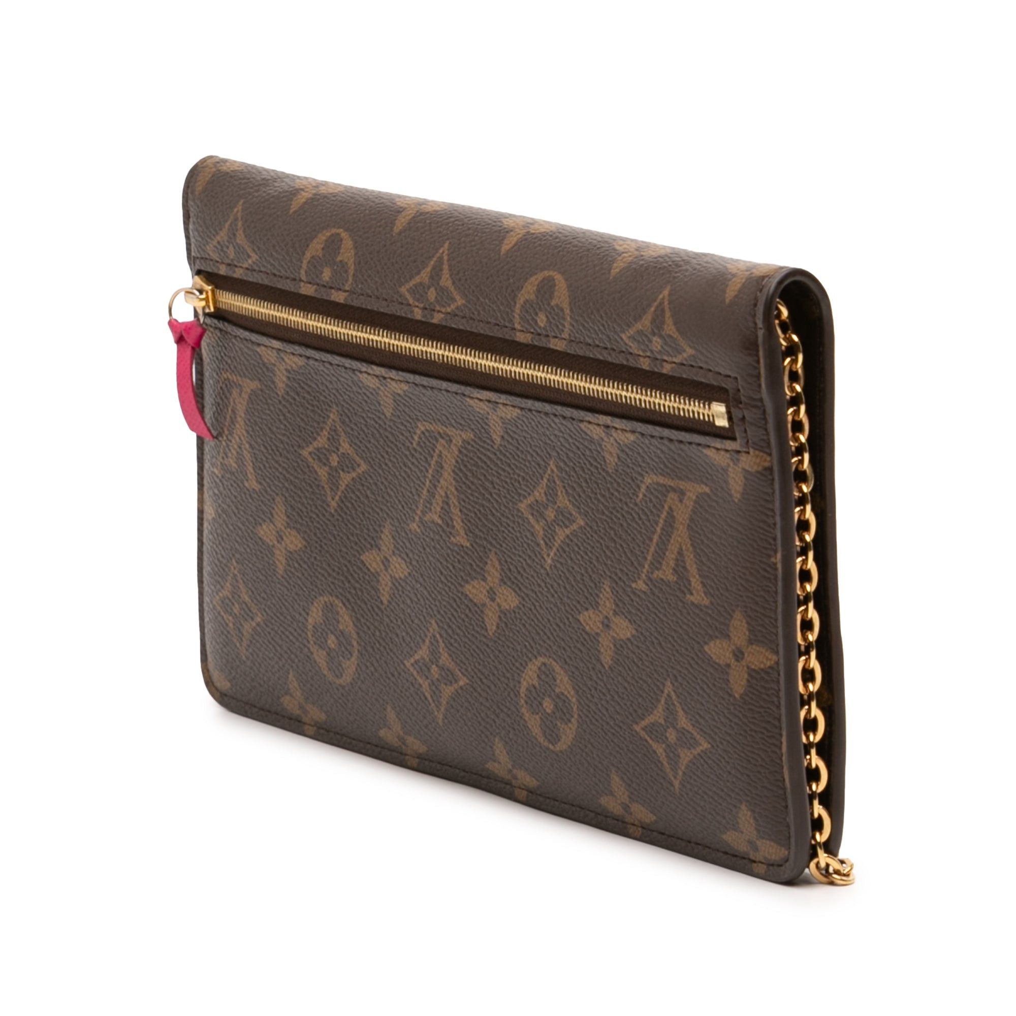 Louis Vuitton Monogram Christmas Animation Bears on Skis Pochette Weekend Chain Wallet Size ONE SIZE - 2 Thumbnail