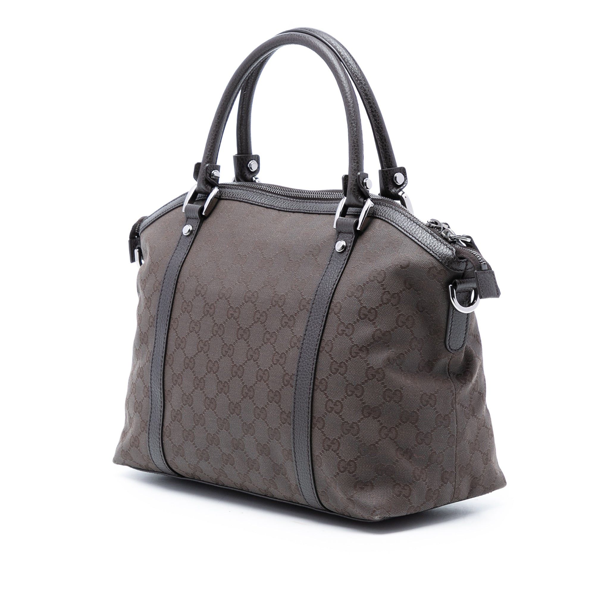 Gucci GG Canvas Charm Dome Satchel Size ONE SIZE - 2 Thumbnail