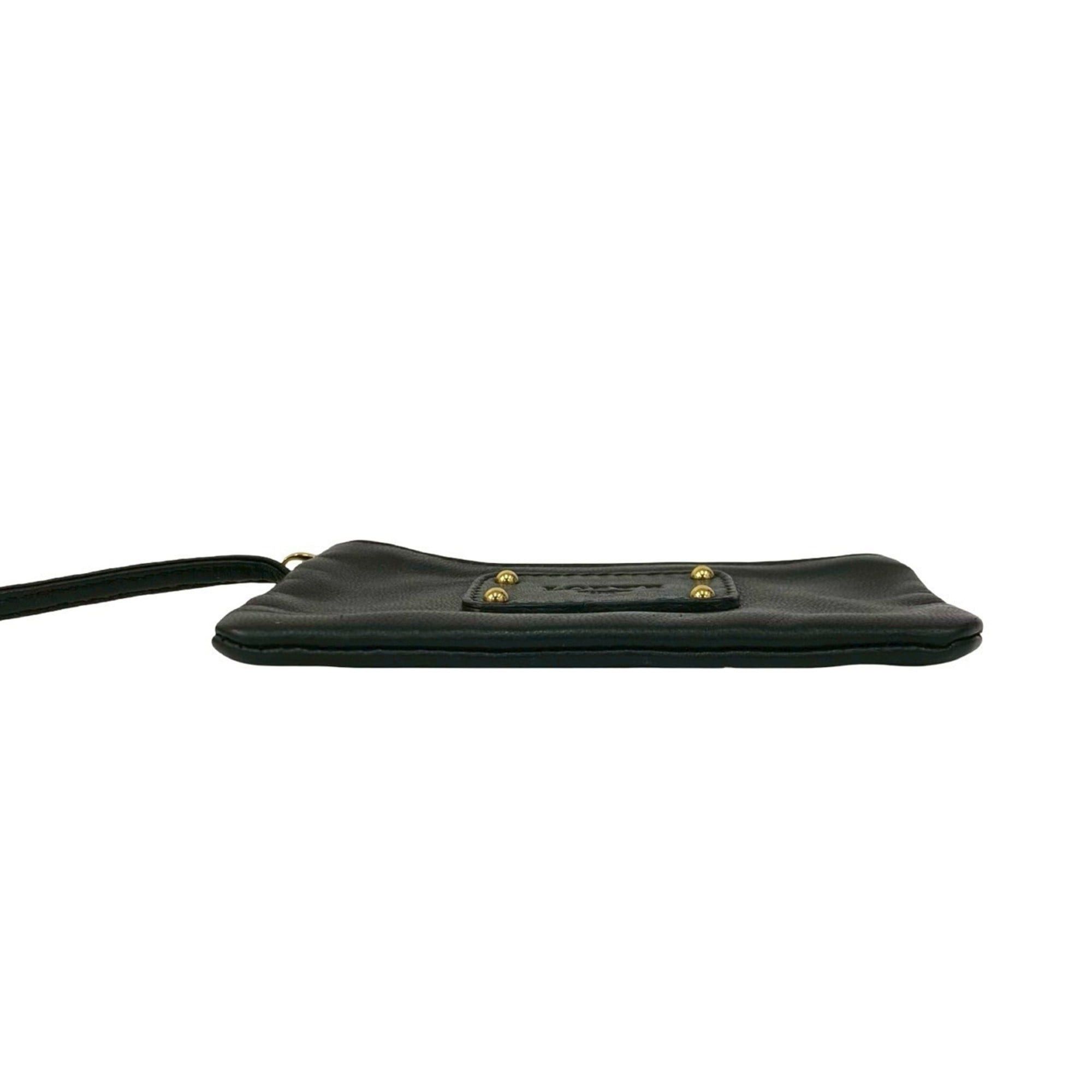 Loewe LOEWE Nappa Leather Strap Coin Case/Mini Pouch, Black, 30791 Size ONE SIZE - 6 Thumbnail