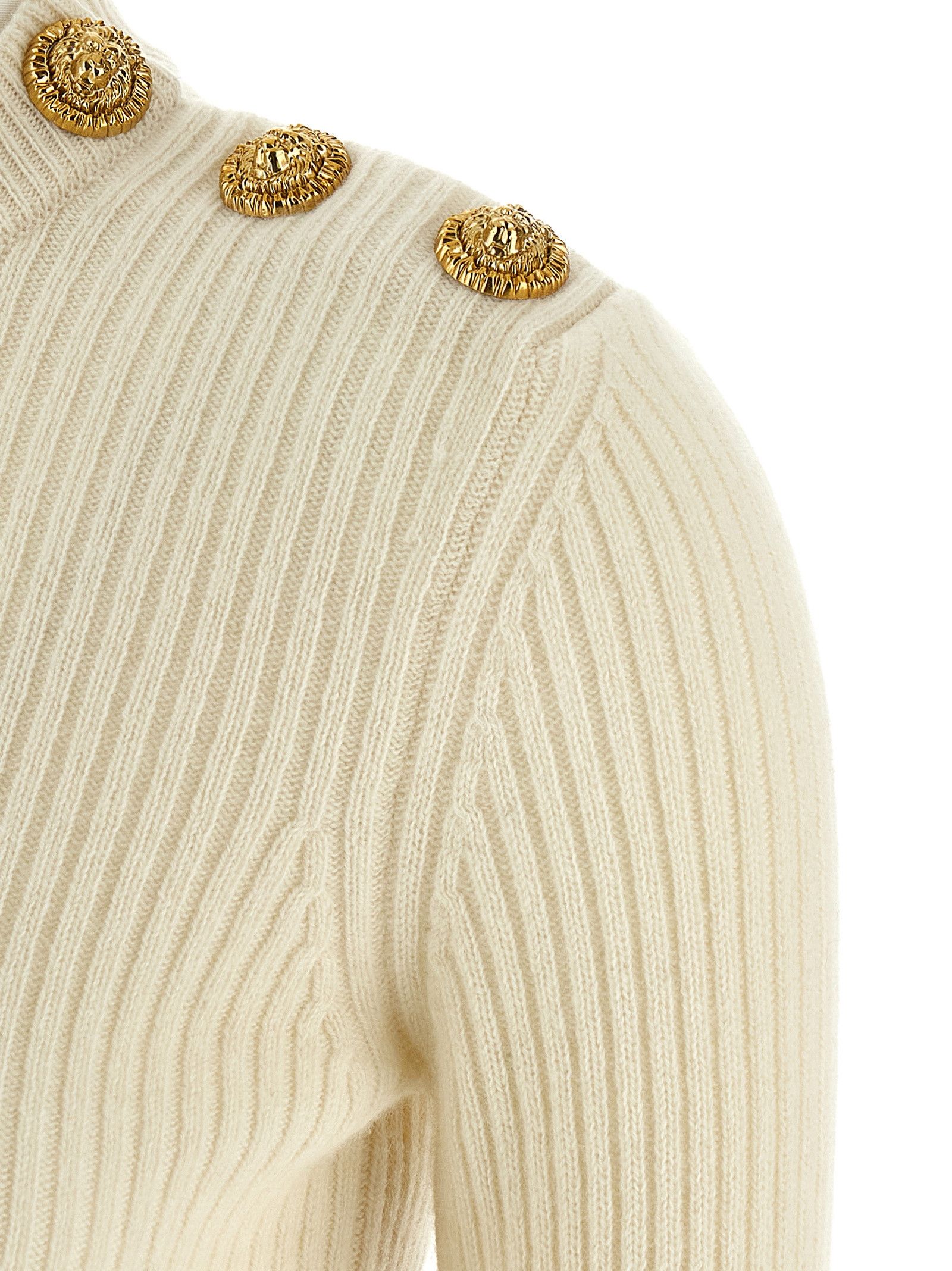 Balmain Ribbed Sweater Size XS / US 0-2 / IT 36-38 - 4 Thumbnail