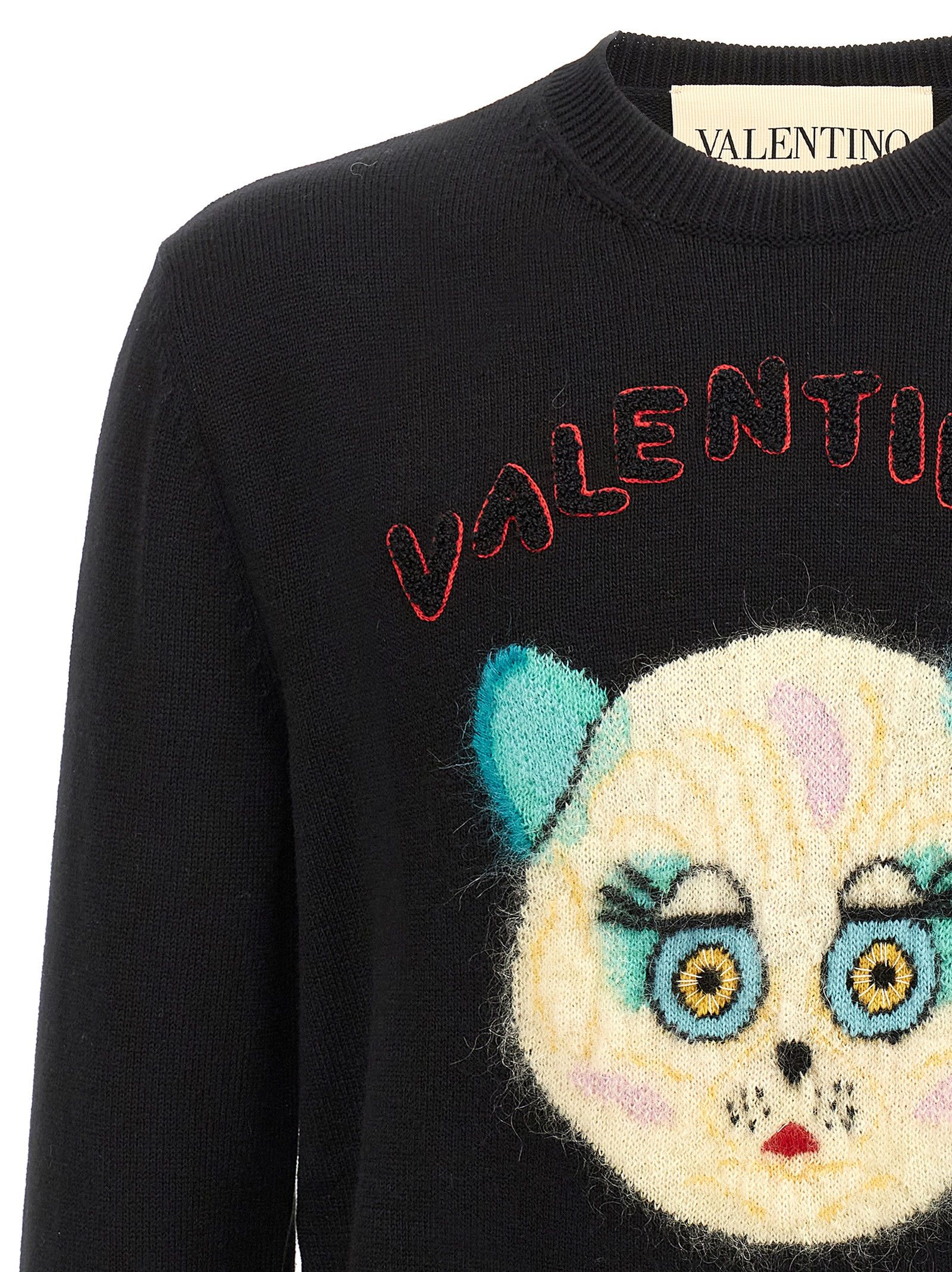 Valentino Valentino Garavani 'Le Chat De La Maison' Sweater Size US XL / EU 56 / 4 - 3 Thumbnail
