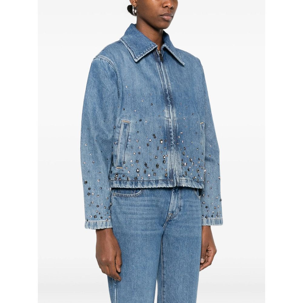 7 For All Mankind 7 For All Mankind BLUE Jackets - Denim Jackets Size XS / US 0-2 / IT 36-38 - 2 Thumbnail
