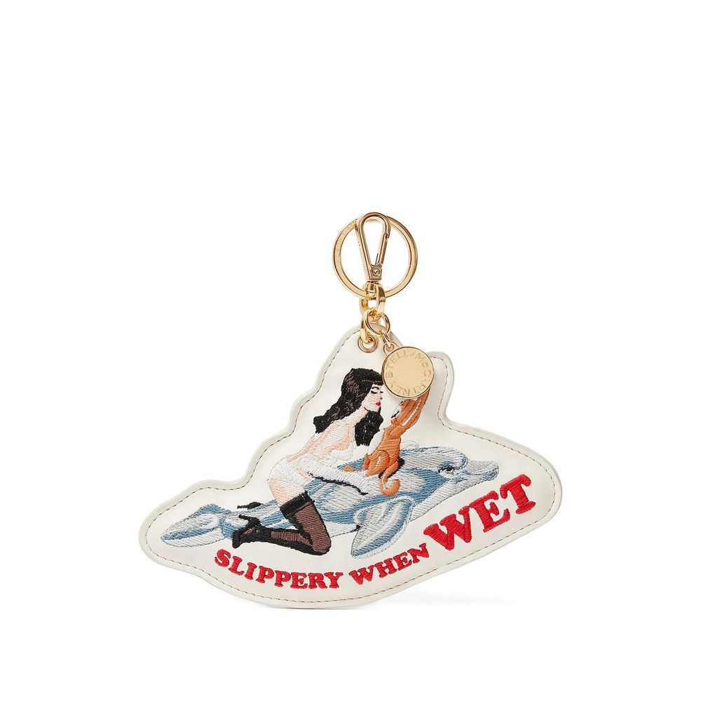 Stella McCartney Stella Mccartney NEUTRALS Keyrings & Chains Size ONE SIZE - 3 Thumbnail