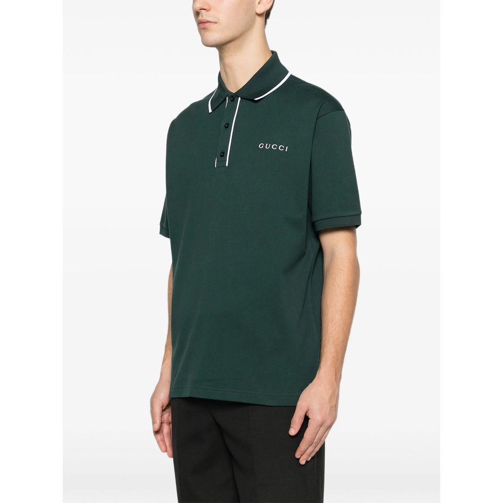 Gucci Gucci GREEN Polo Shirts Size US M / EU 48-50 / 2 - 5 Thumbnail