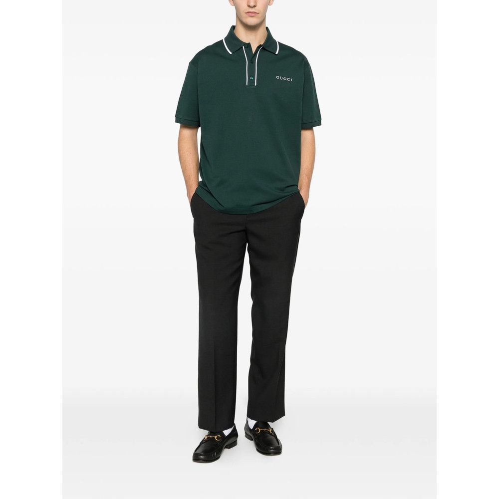 Gucci Gucci GREEN Polo Shirts Size US M / EU 48-50 / 2 - 4 Thumbnail